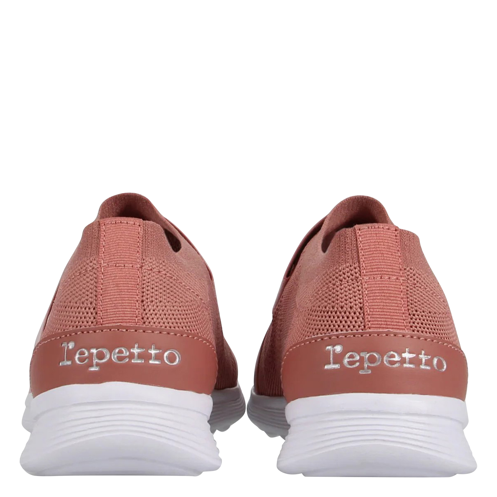 Stretch knit ribbon sneakers REPETTO Pink