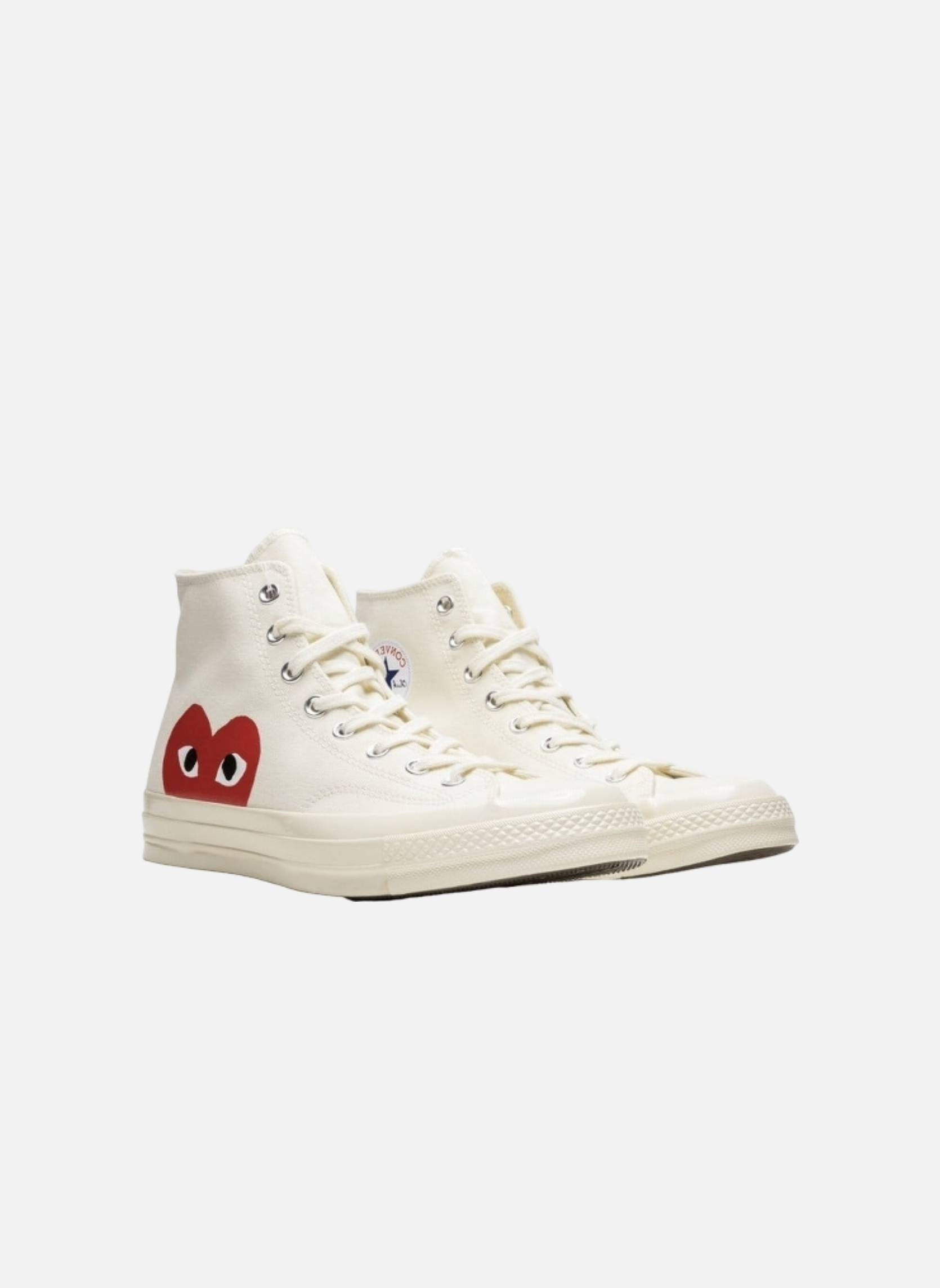 Converse comme des garçons blanche haute CONVERSE Blanc