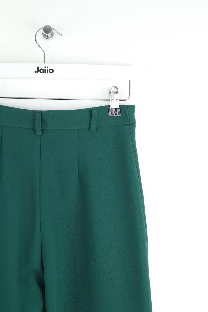 Green straight-leg pants MODETROTTER - Seconde Main Green