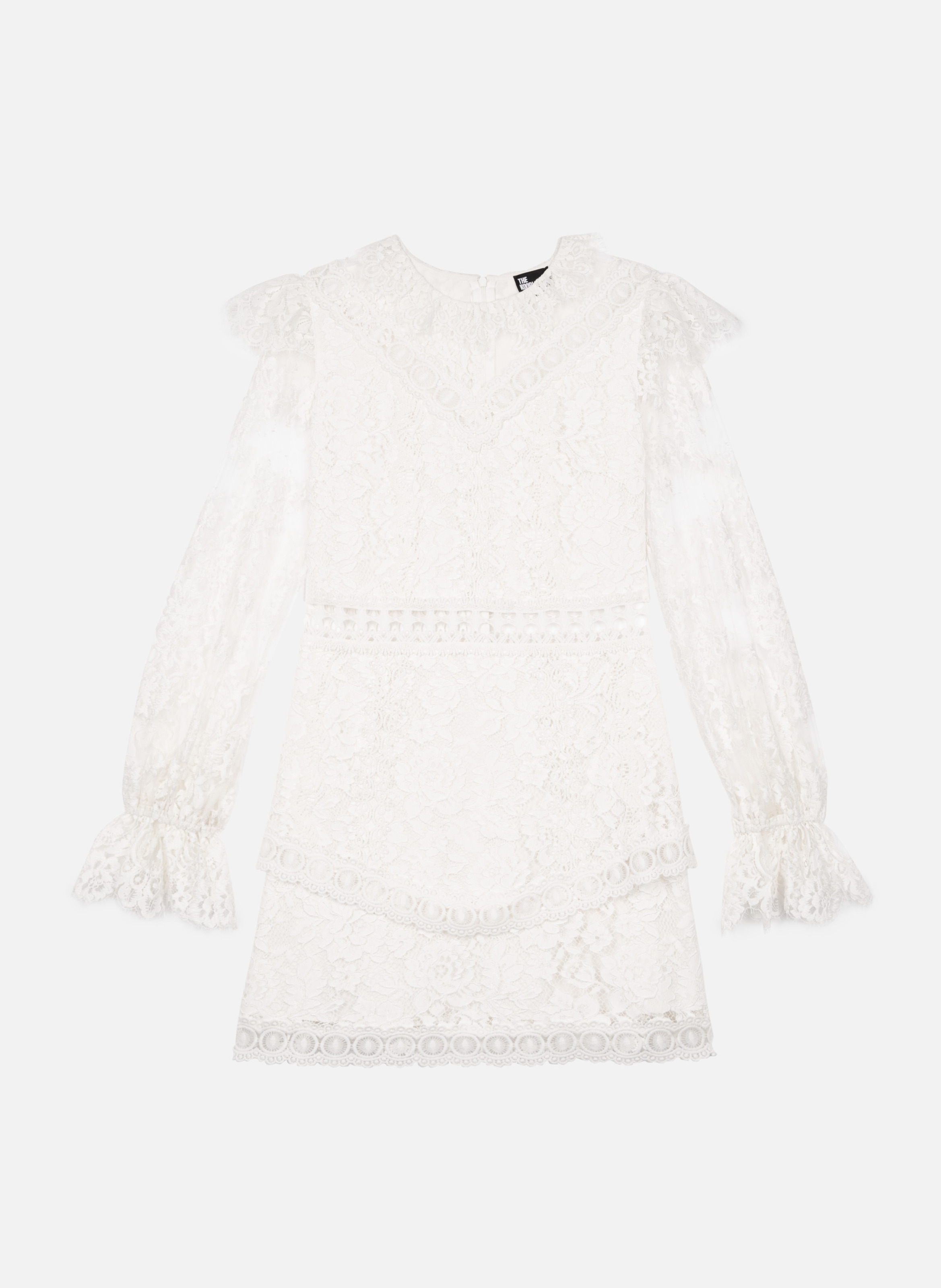 Lace dress THE KOOPLES Beige