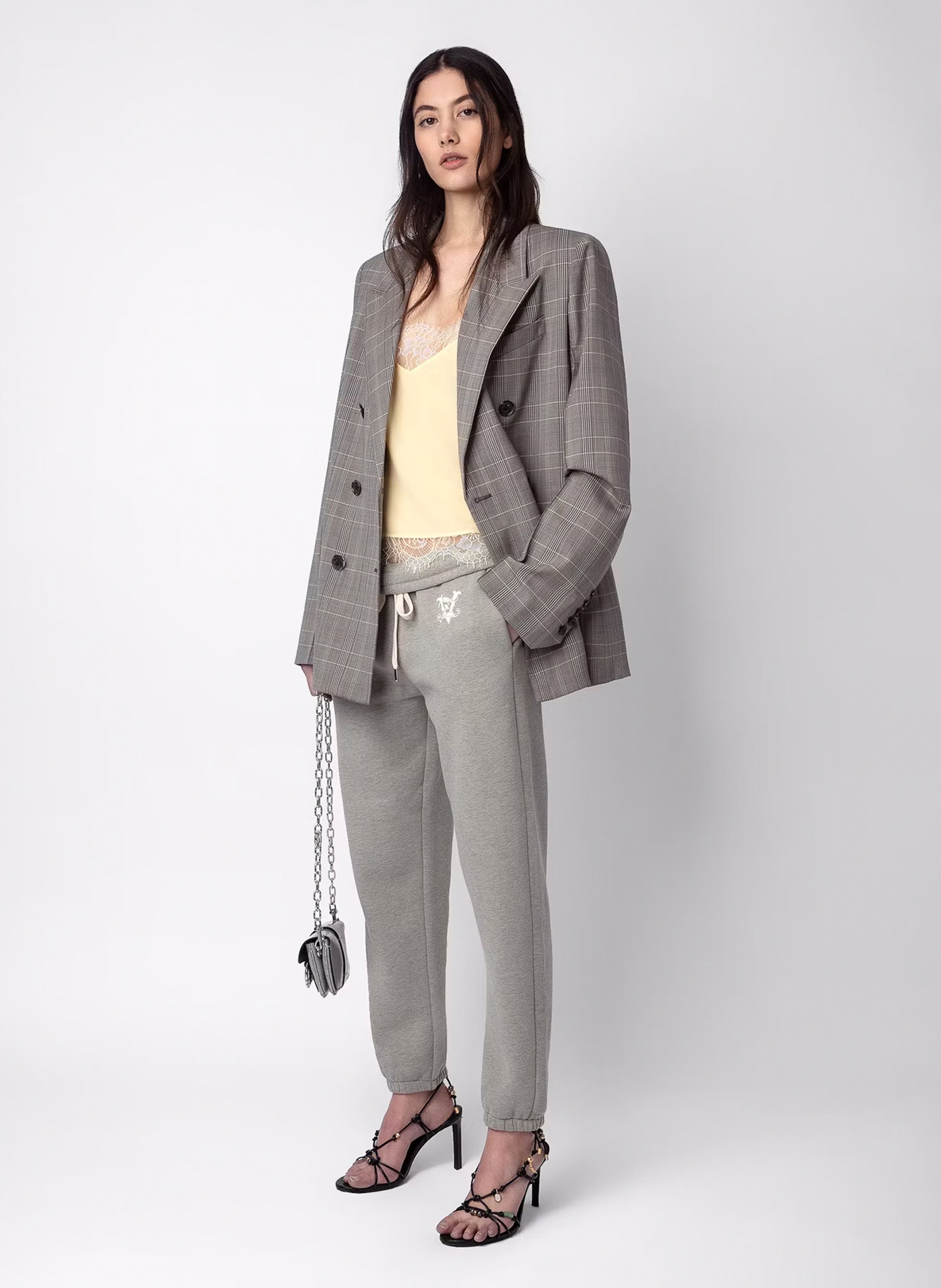 Straight-leg cotton-blend track pants ZADIG&VOLTAIRE Green