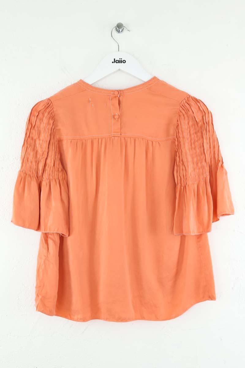 Silk blouse ISABEL MARANT ÉTOILE - SECONDE MAIN Orange