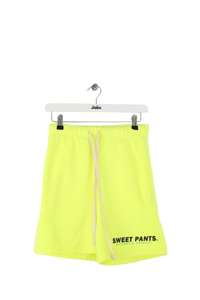 Cotton sports shorts SWEET PANTS - Seconde Main Yellow