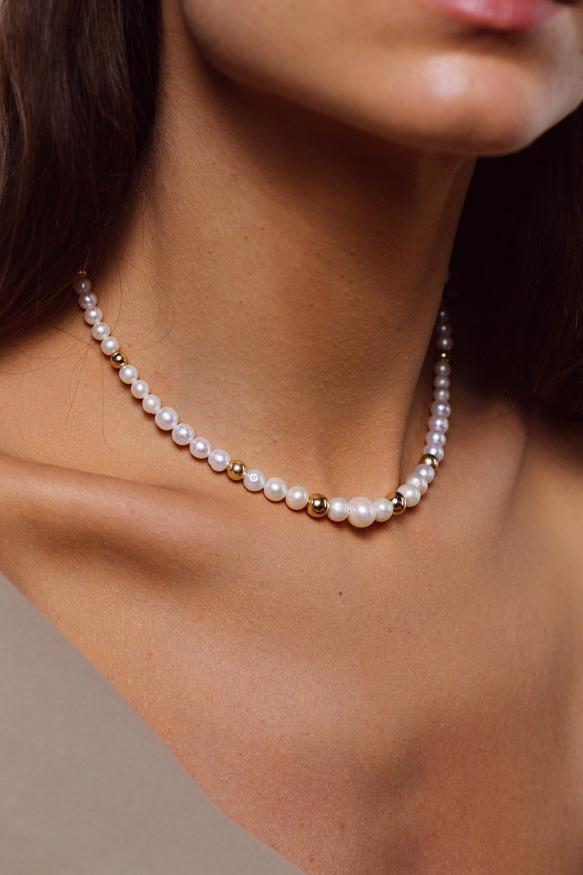 June necklace YAY Golden