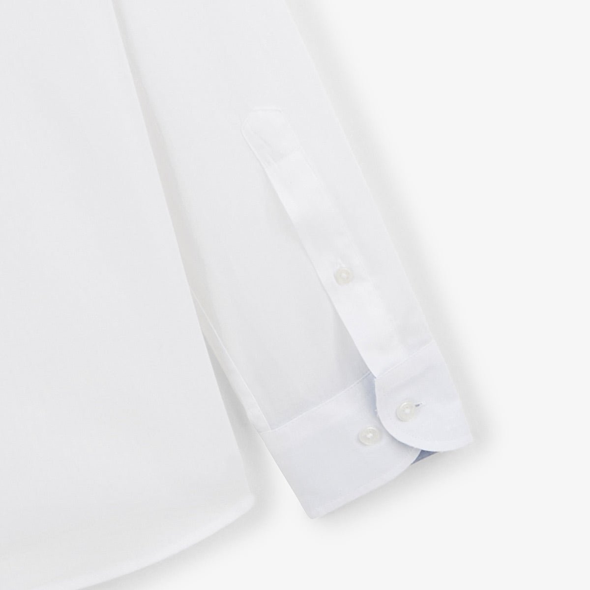 Long-sleeved cotton shirt SERGE BLANCO White