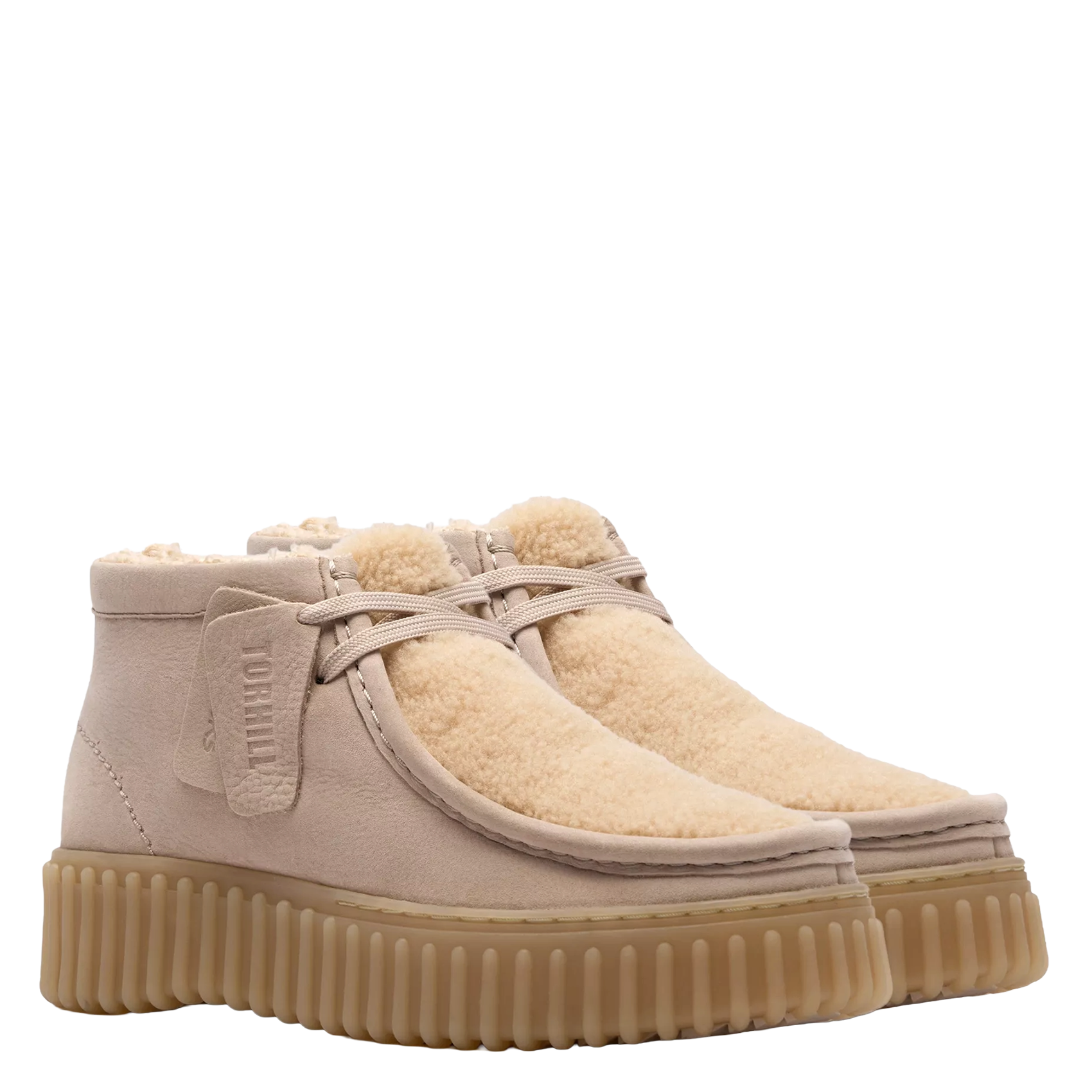 Arthus - Lederschnürschuhe  CLARKS Beige