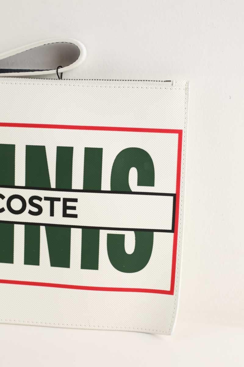 Clutch bag LACOSTE - SECONDE MAIN White