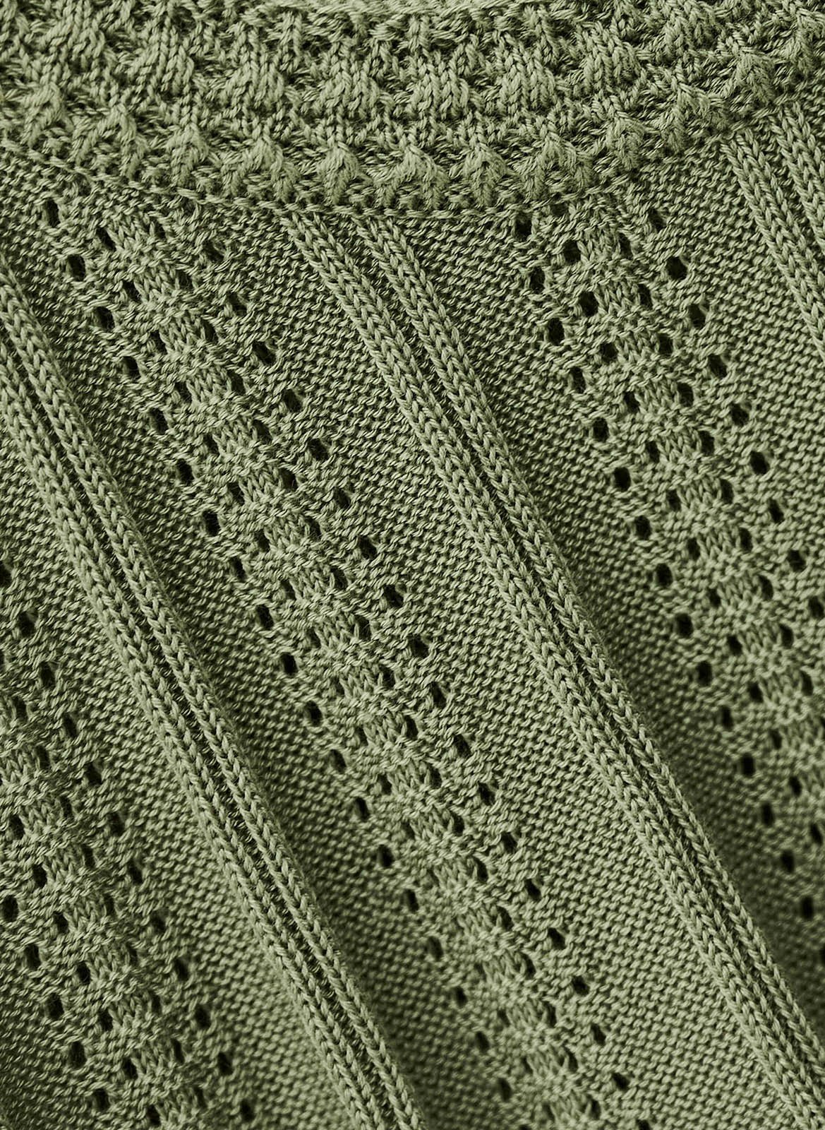 Oversized knit top BA&SH Khaki