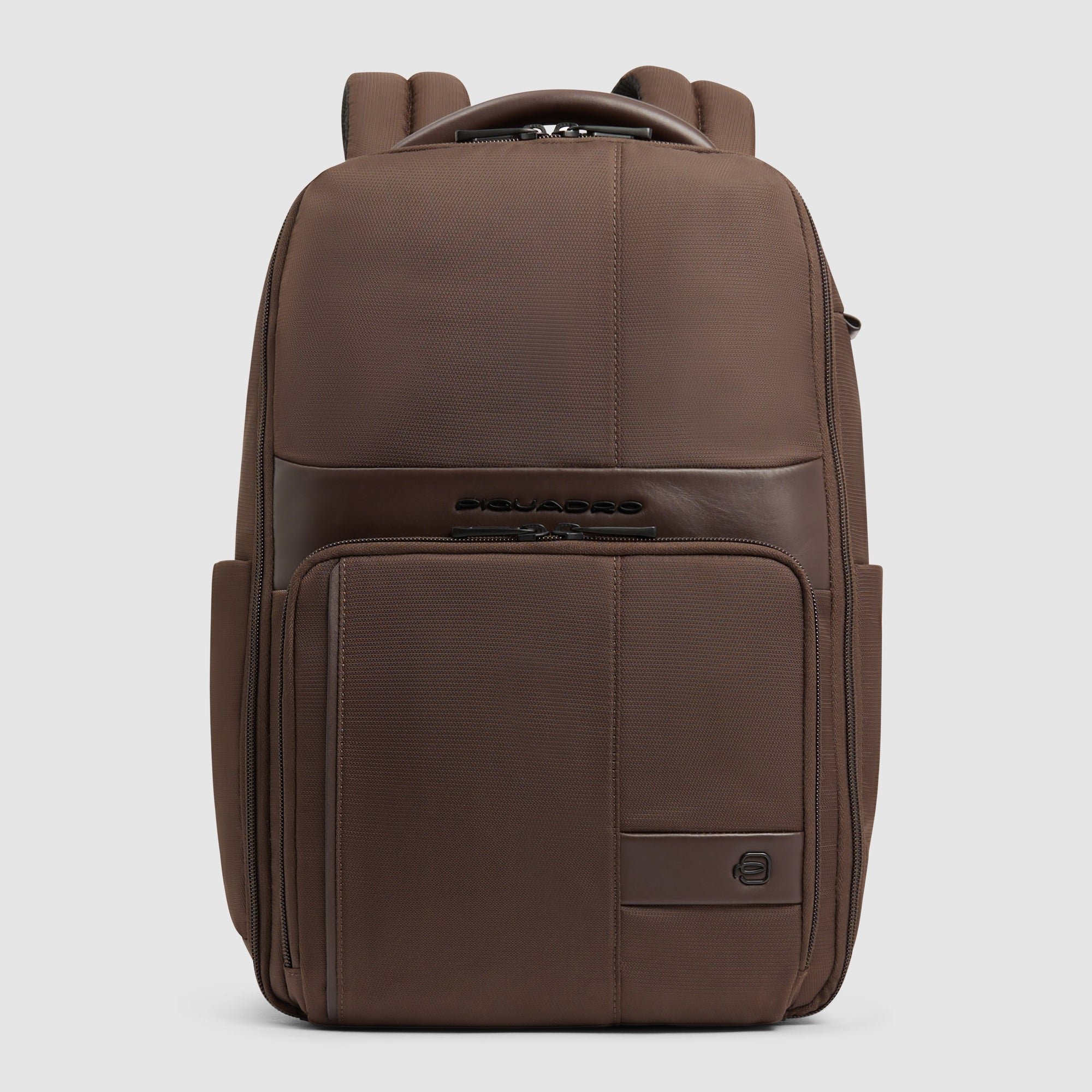Travel laptop backpack for 15.6" computer PIQUADRO Brown