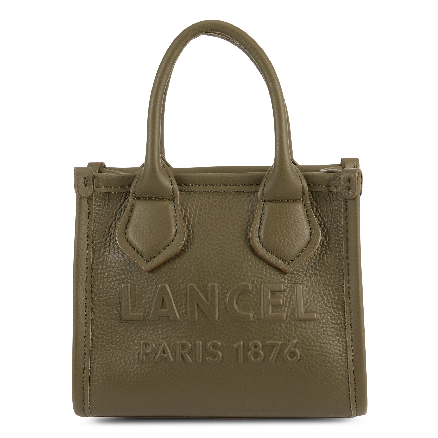 Leren clutch LANCEL