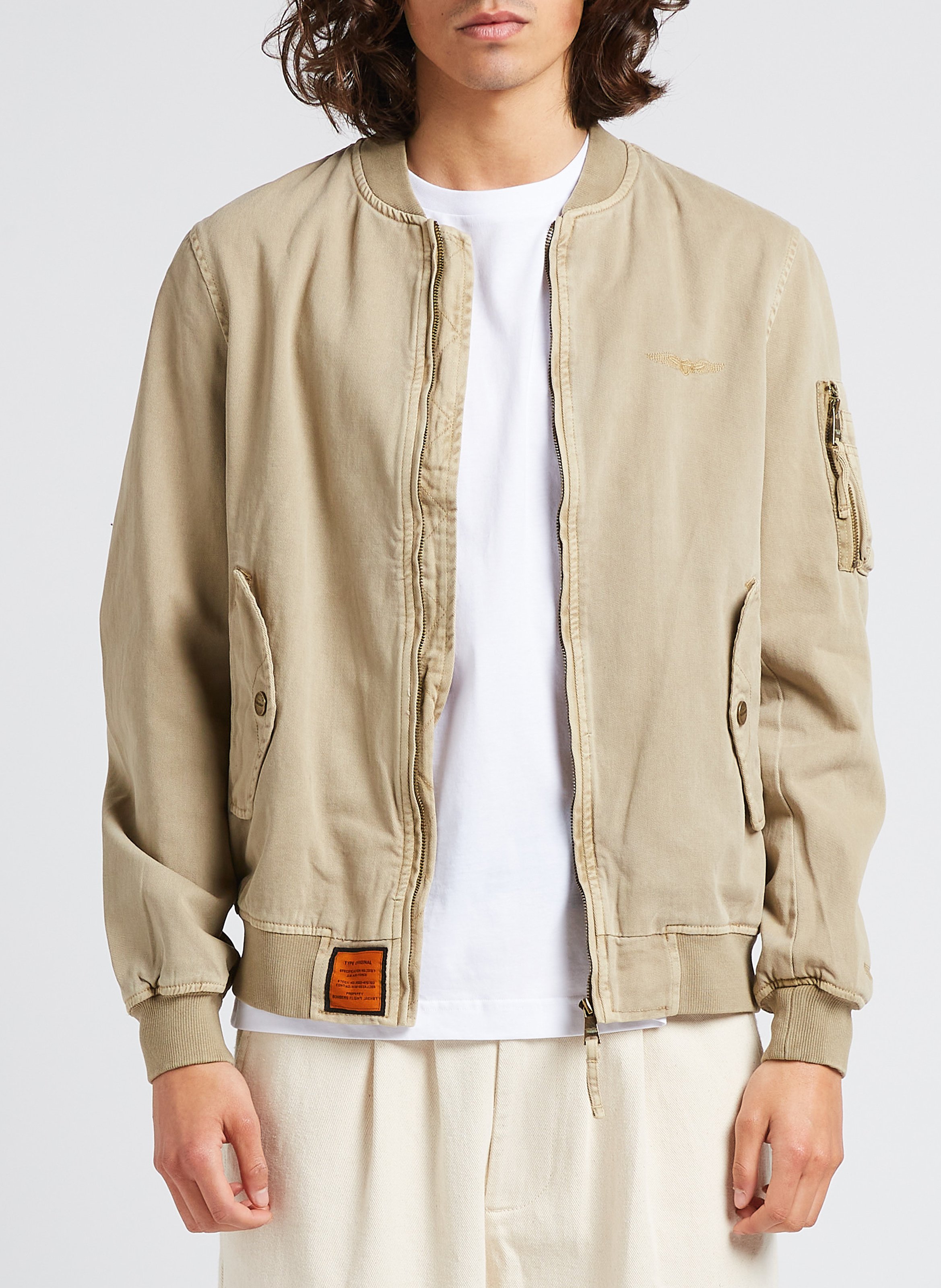 Bomber droit en coton BOMBERS ORIGINAL