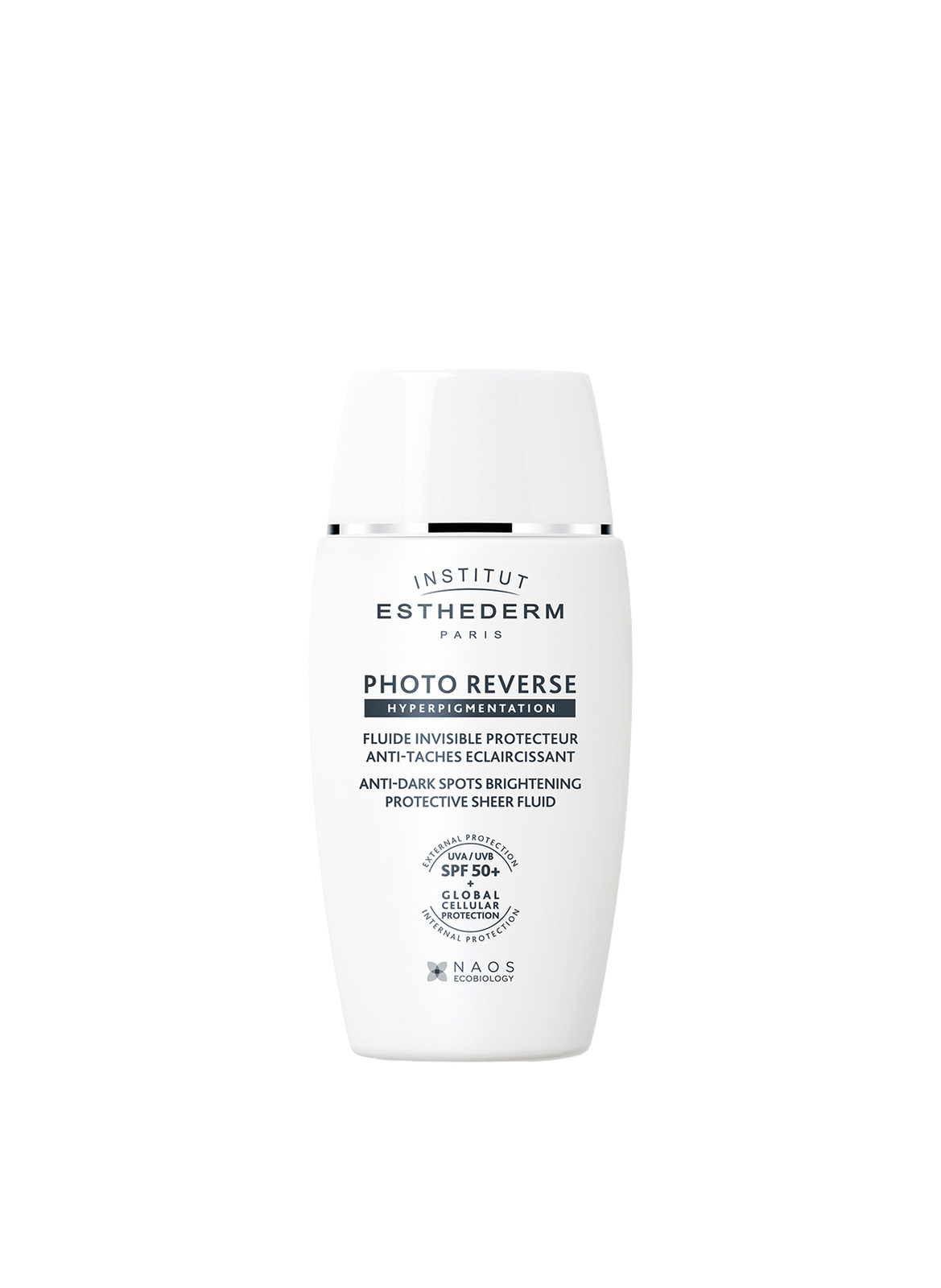 INSTITUT ESTHEDERM Fotoreverse onzichtbare vloeistof SPF50+ ESTHEDERM No color