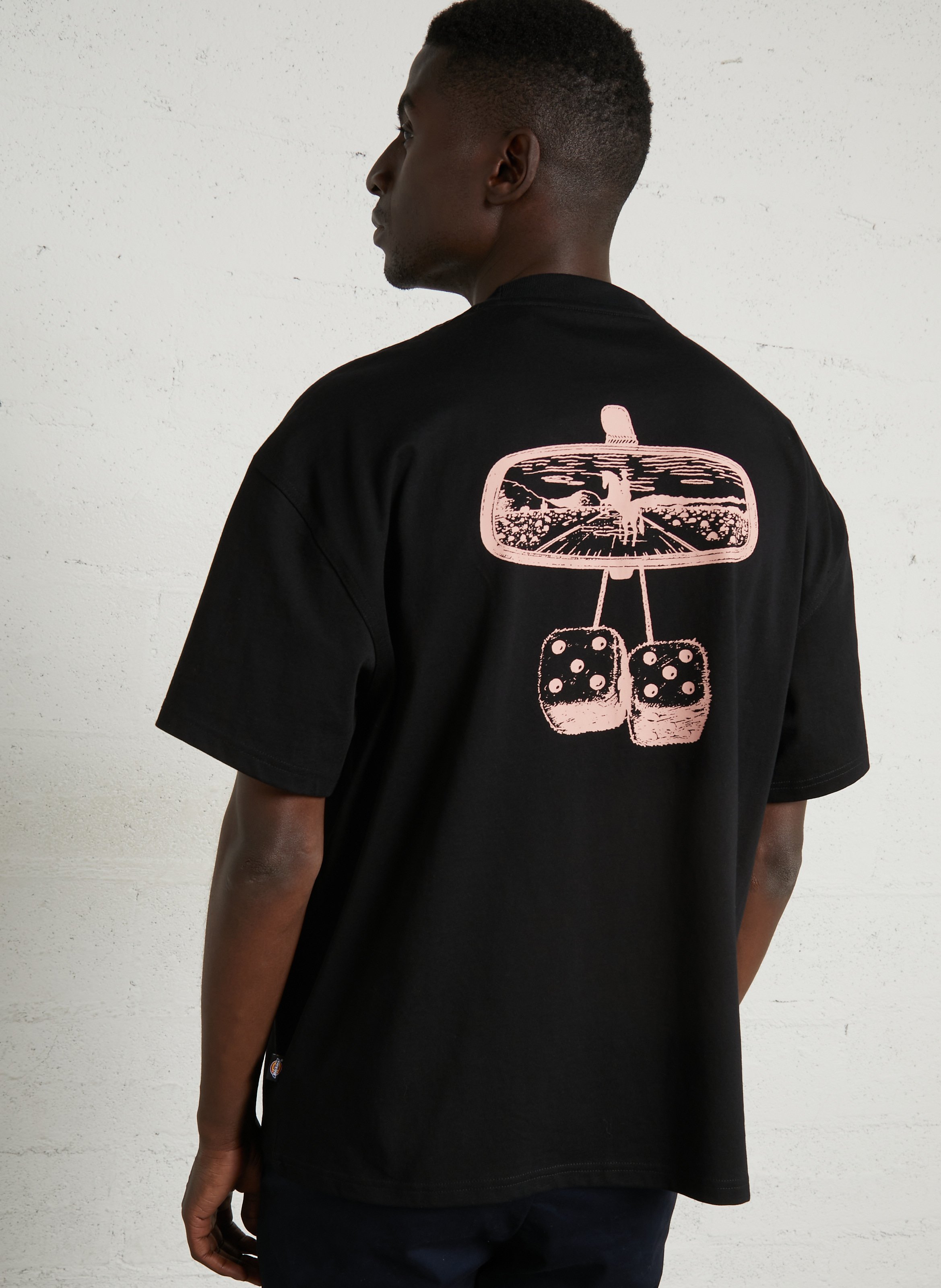 Straight cotton T-shirt DICKIES Black