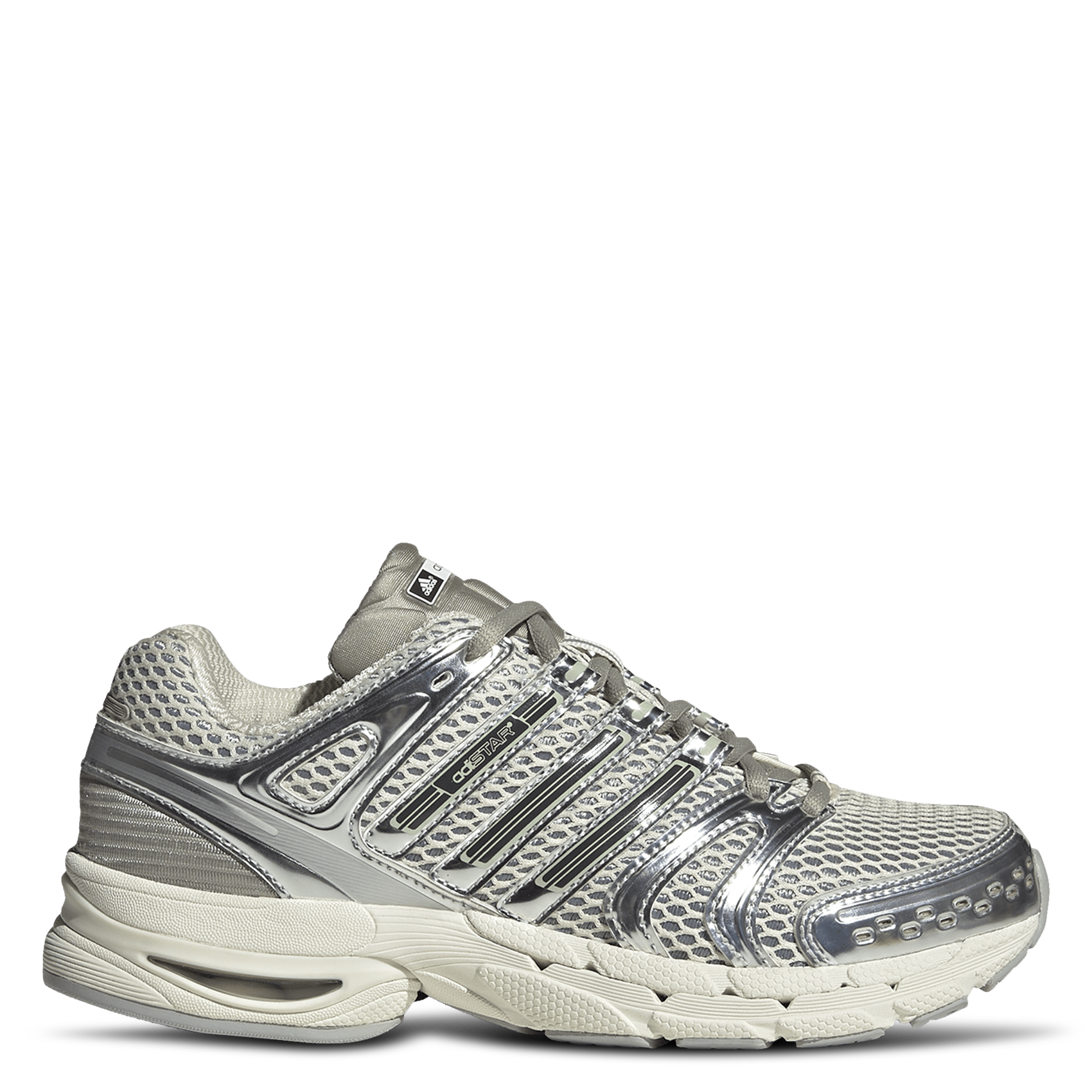 Metallic low-top sneakers ADIDAS White