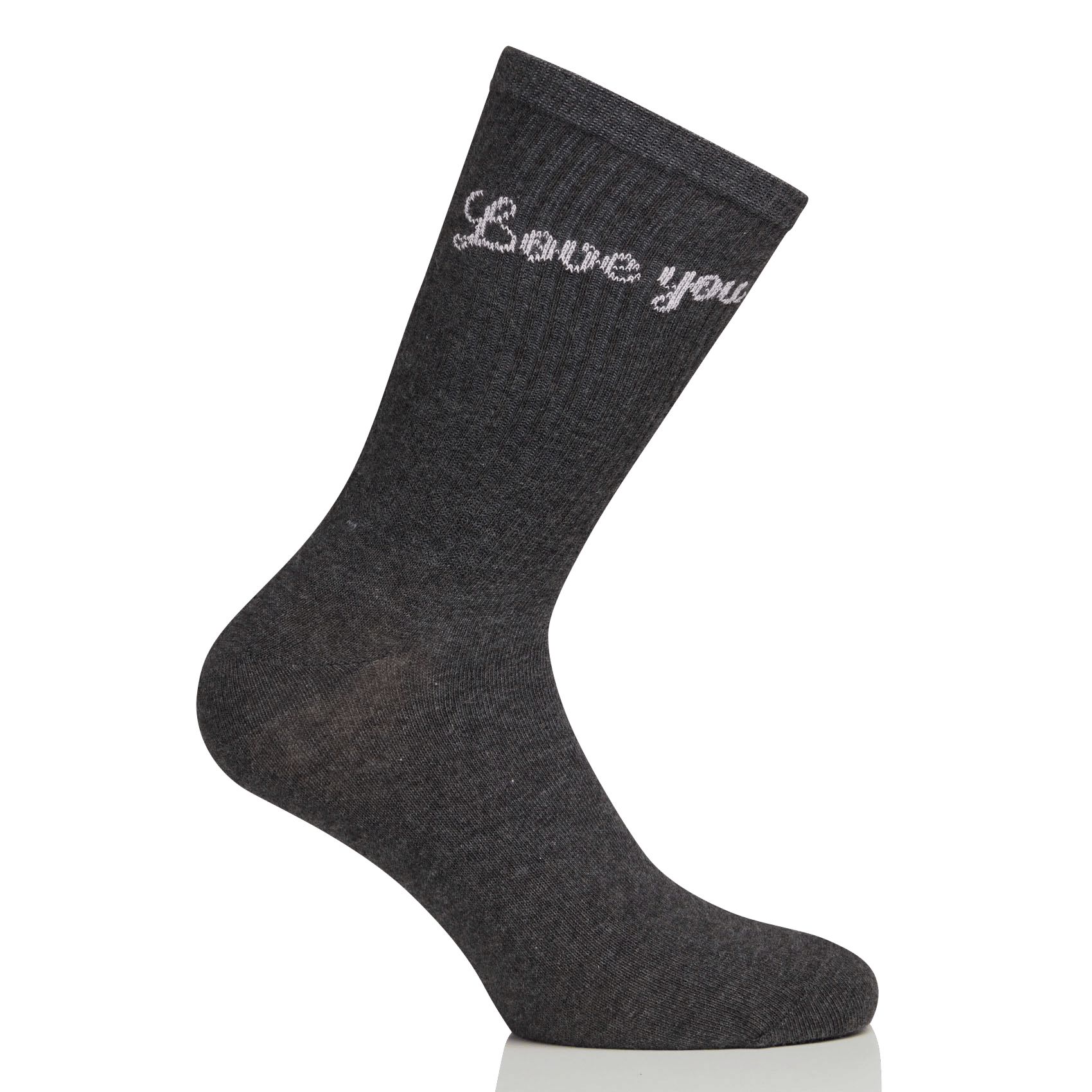 Ribbed cotton-blend socks DES PETITS HAUTS Grey