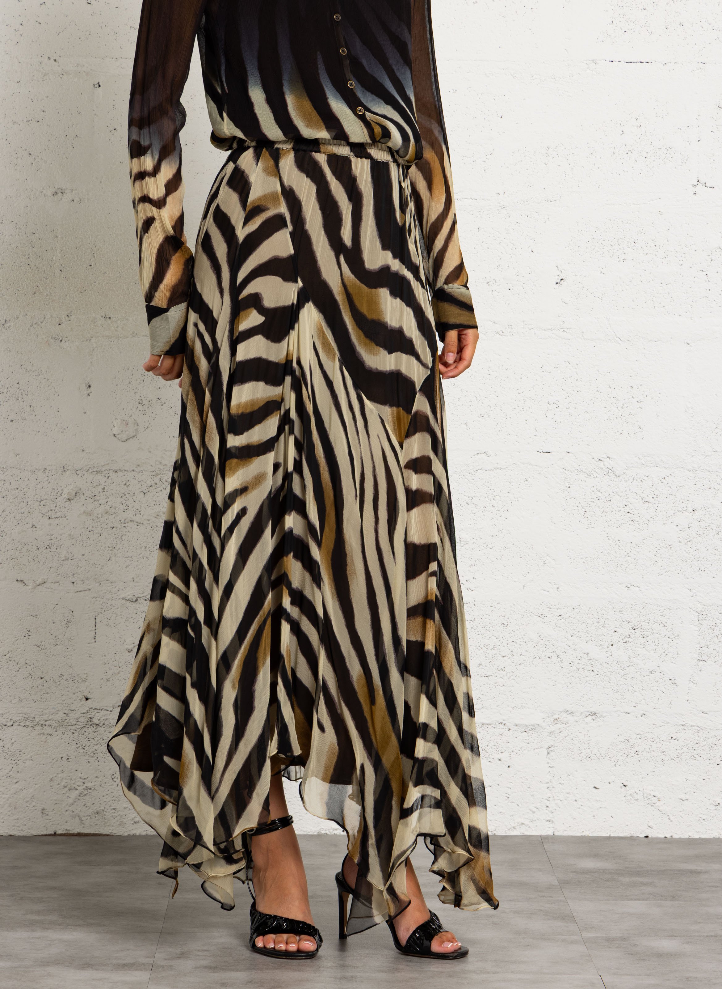 Long printed skirt MES DEMOISELLES Multicolored