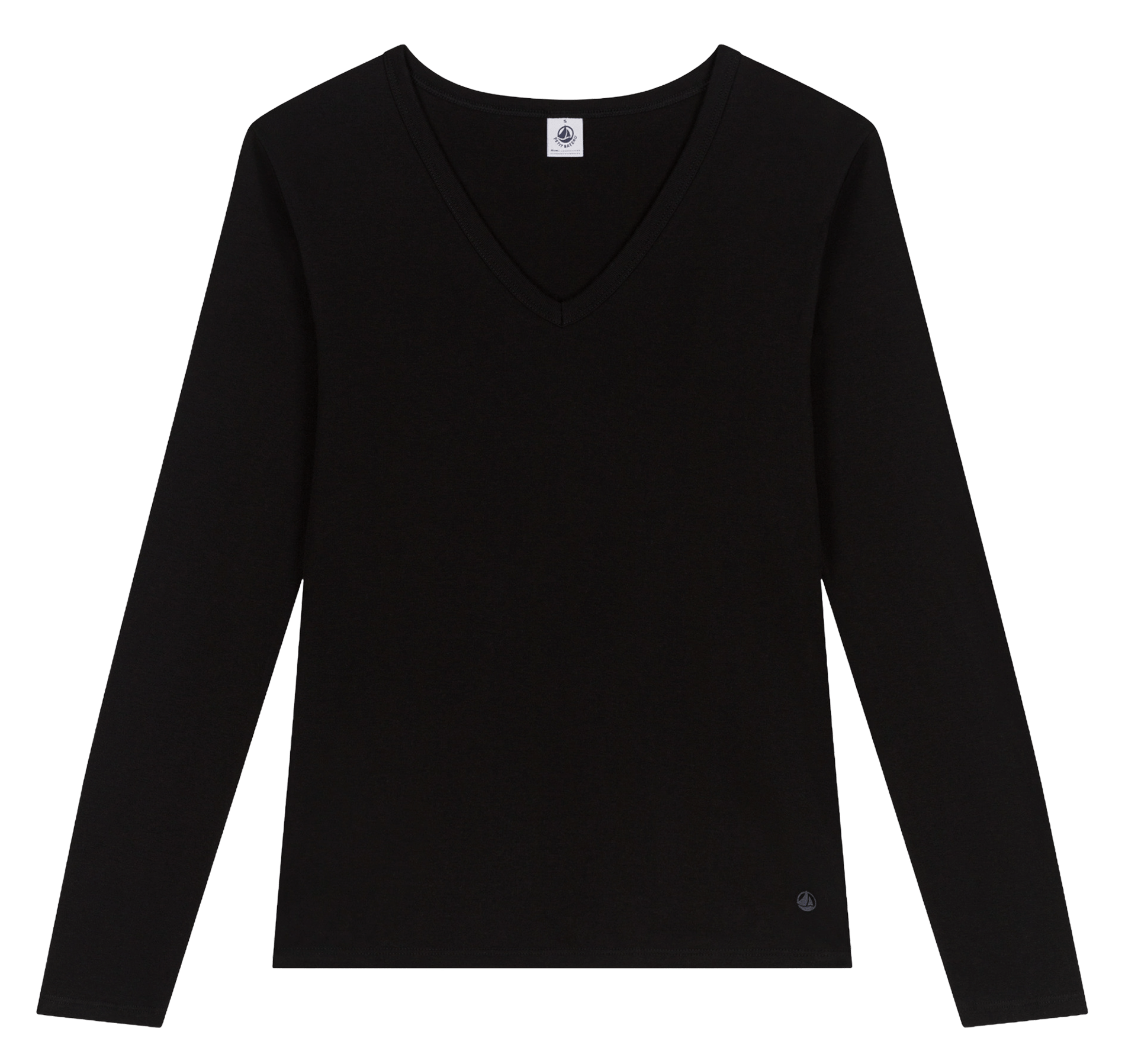 Round-neck cotton T-shirt PETIT BATEAU