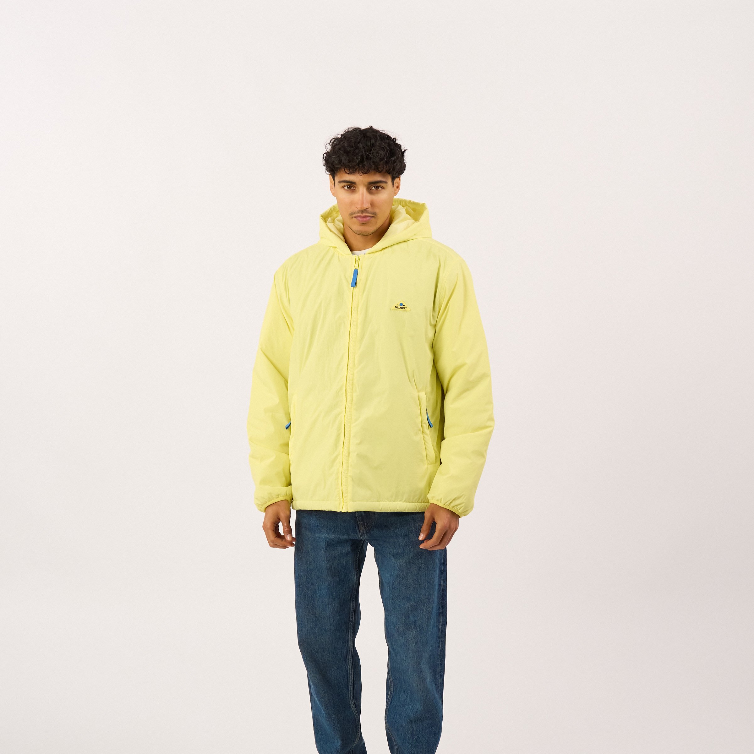 Unisex hooded parka BILLYBELT Yellow