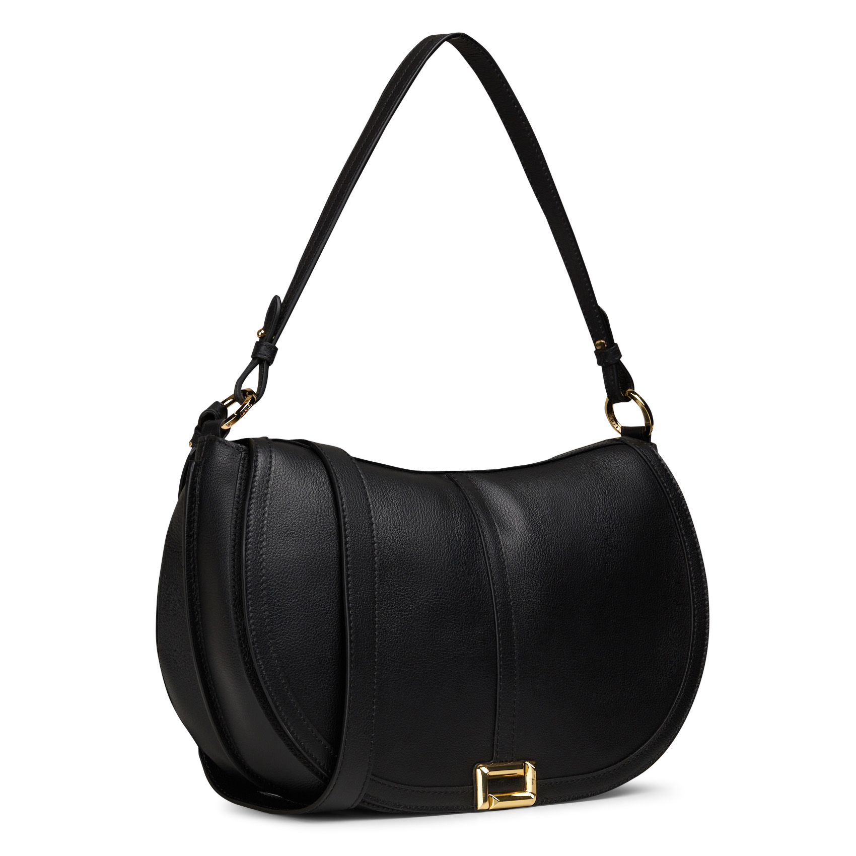 Umhängetasche aus Vachetteleder LANCEL Schwarz