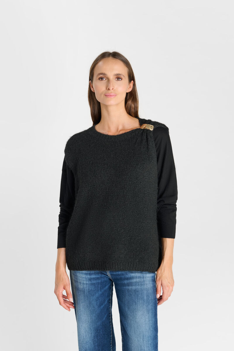 Sweater LE TEMPS DES CERISES Black