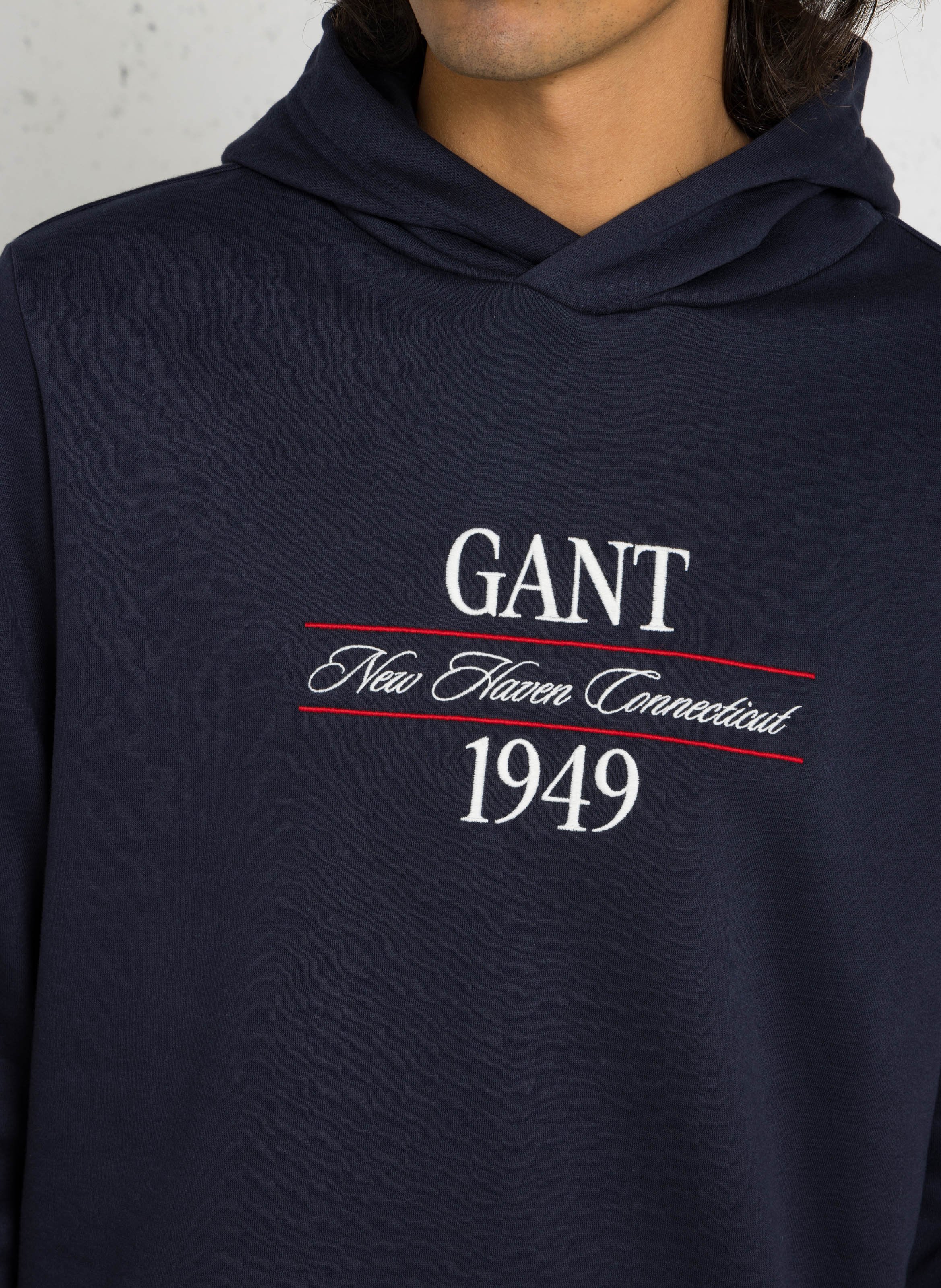 Sweatshirt aus Baumwoll-Mix GANT Blau