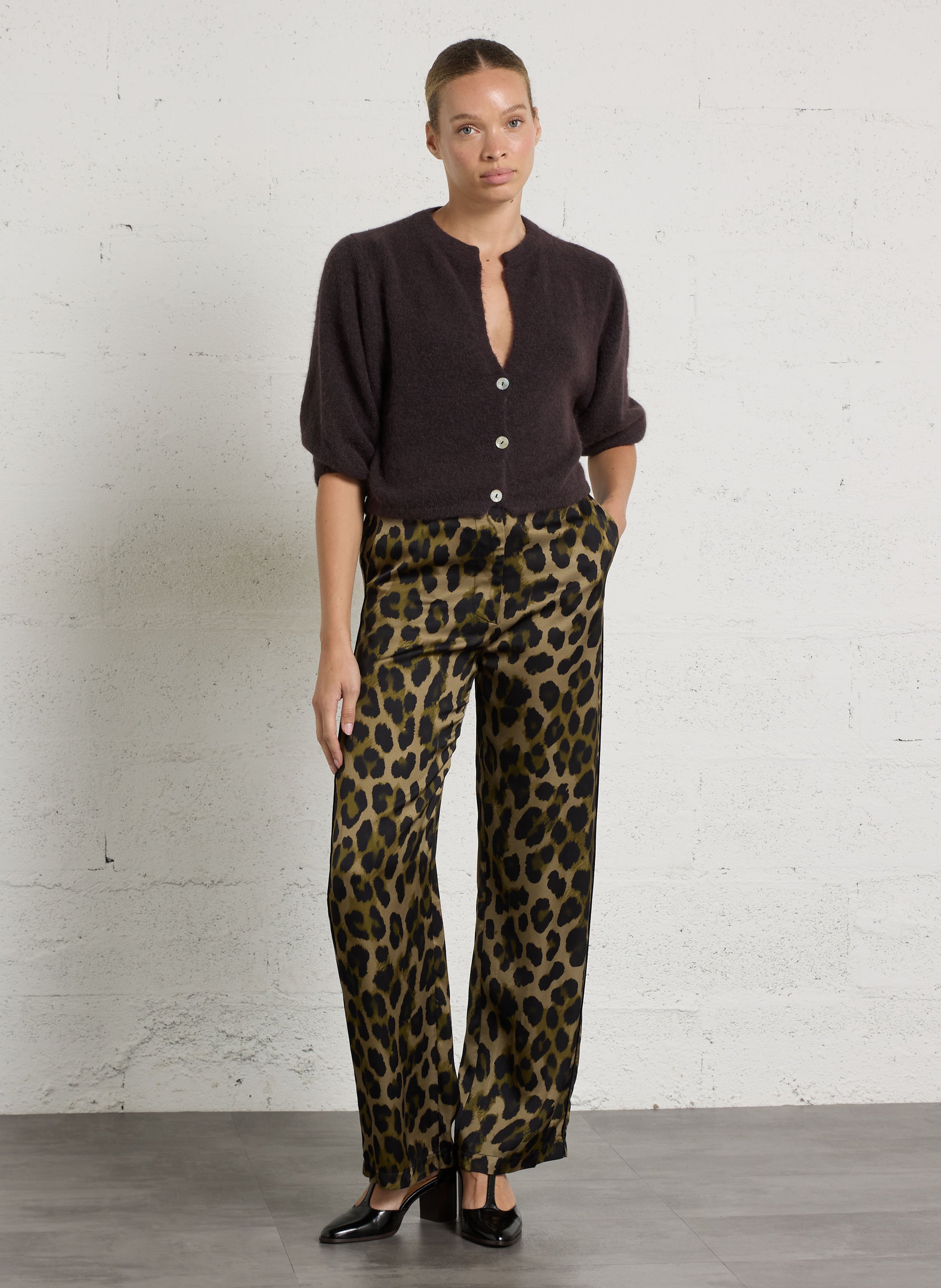 Pantalon droit fluide IMPERIAL Vert