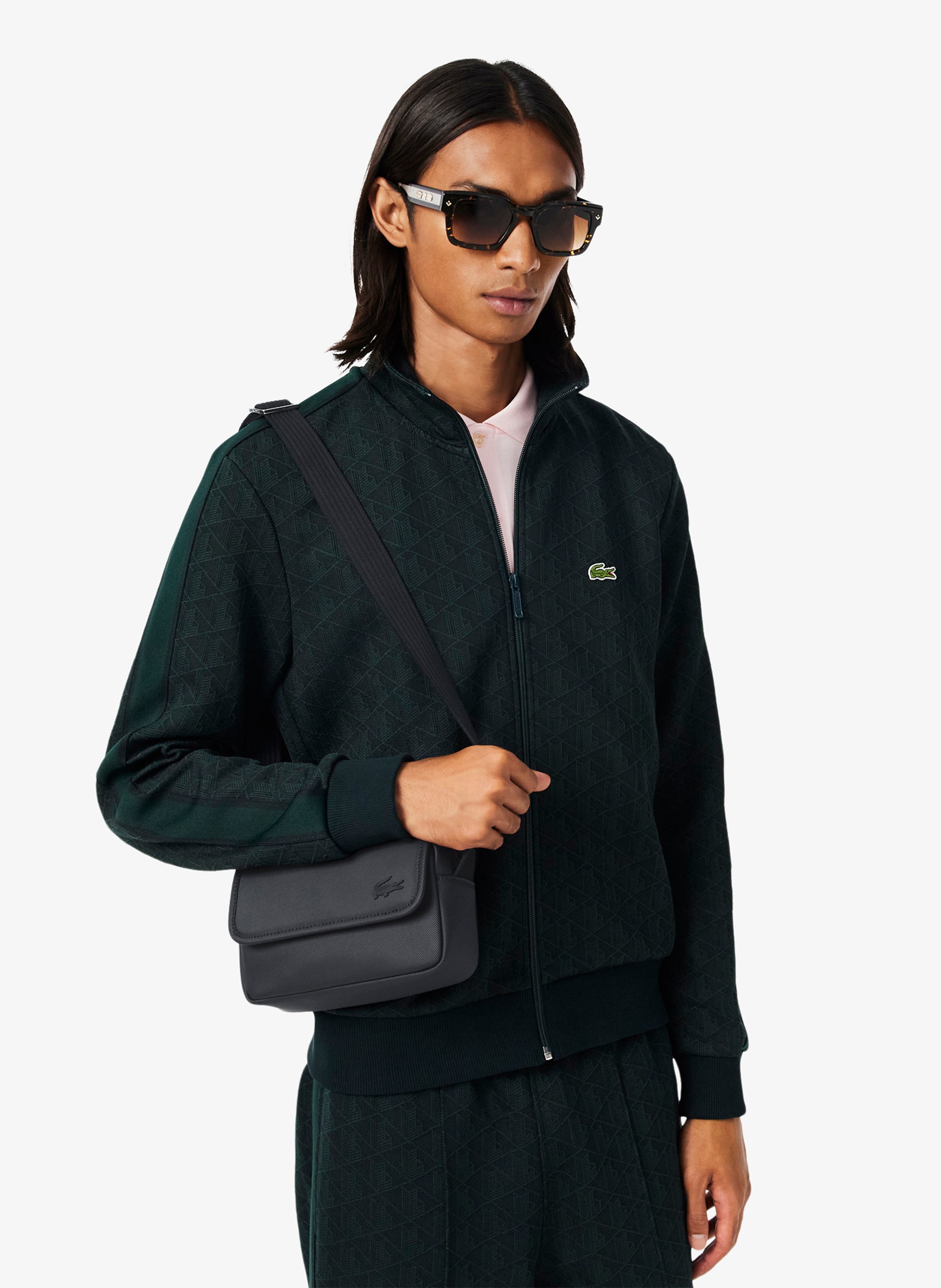 Umhängetasche LACOSTE Schwarz