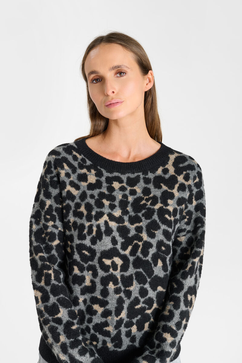 Dallas sweater LE TEMPS DES CERISES Black