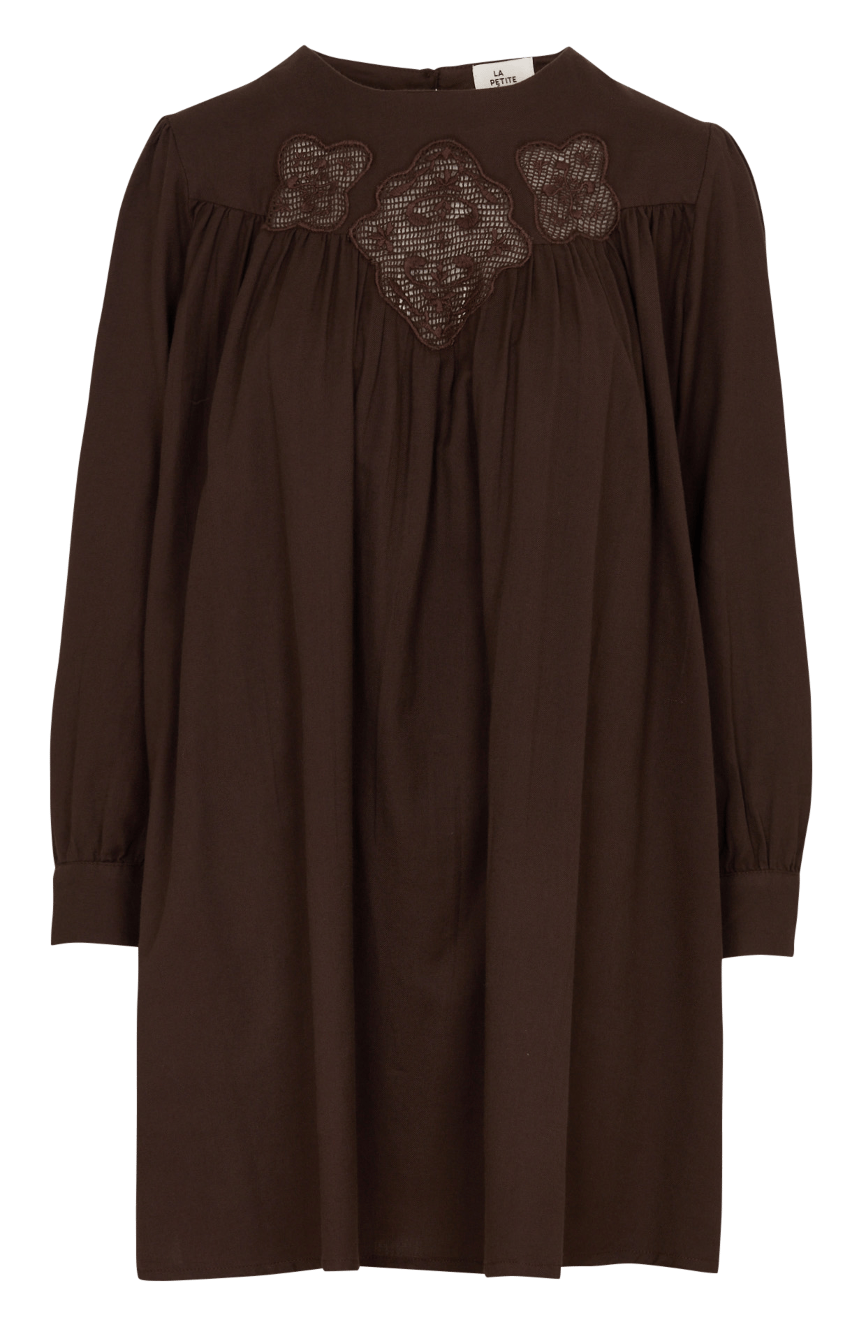 Kurzes Baumwollkleid mit Rundhalsausschnitt LA PETITE ETOILE