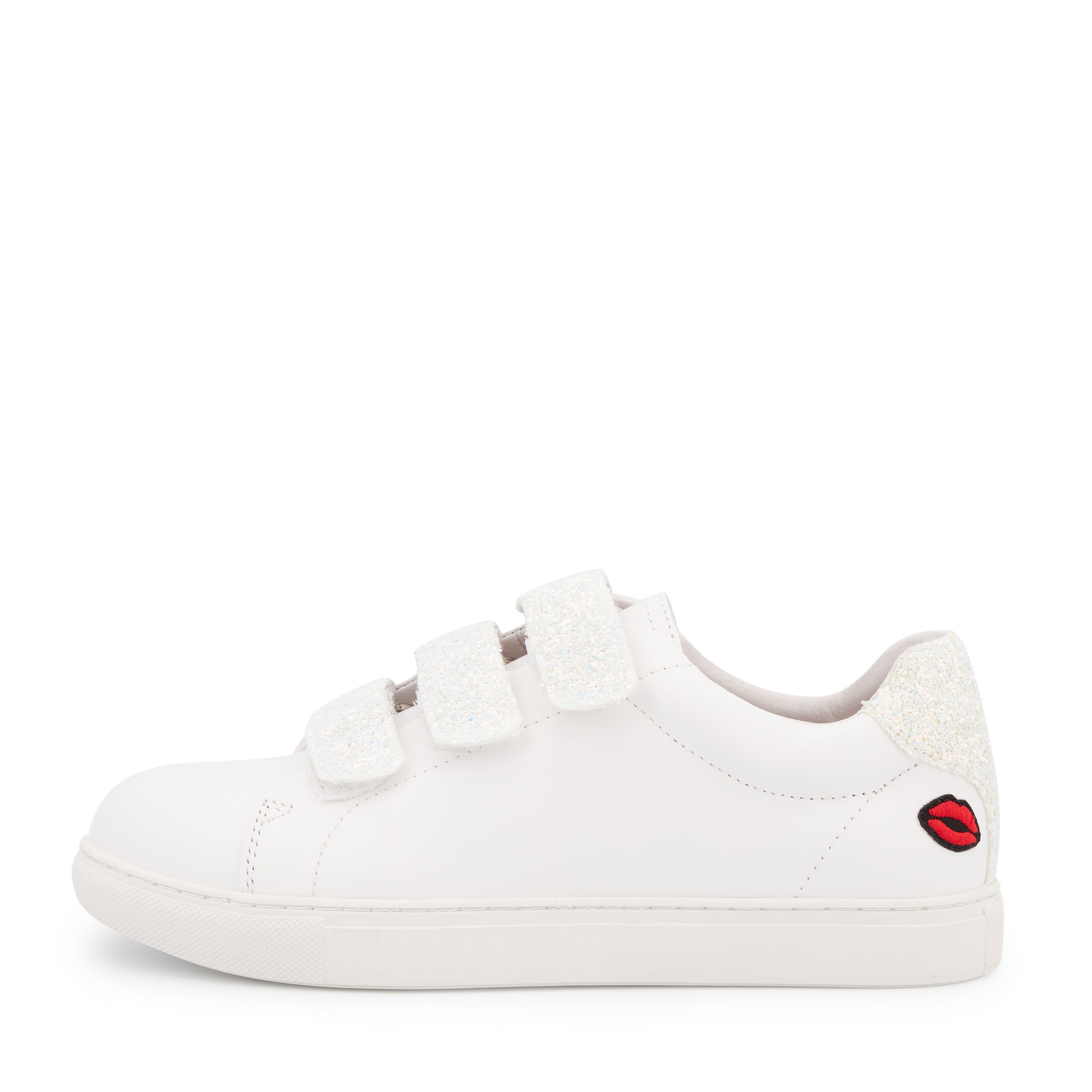 Leather sneakers BONS BAISERS PARIS White