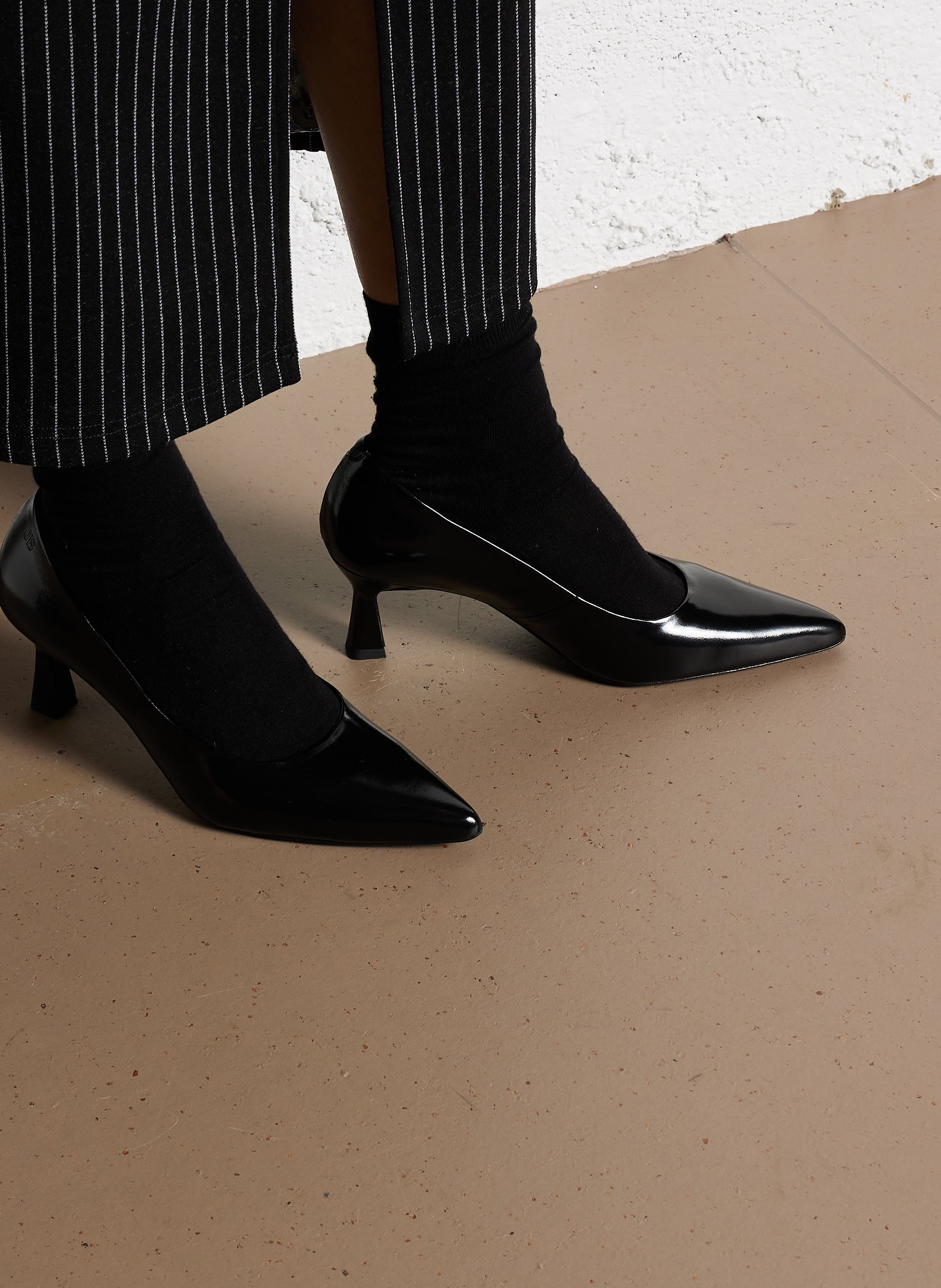 Escarpins en cuir JB MARTIN Noir