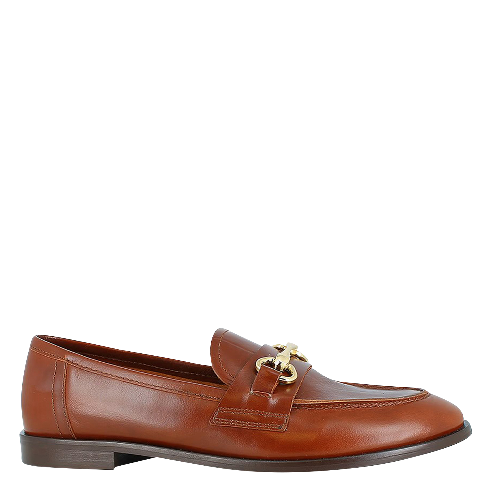 Mocassins en cuir JONAK Marron