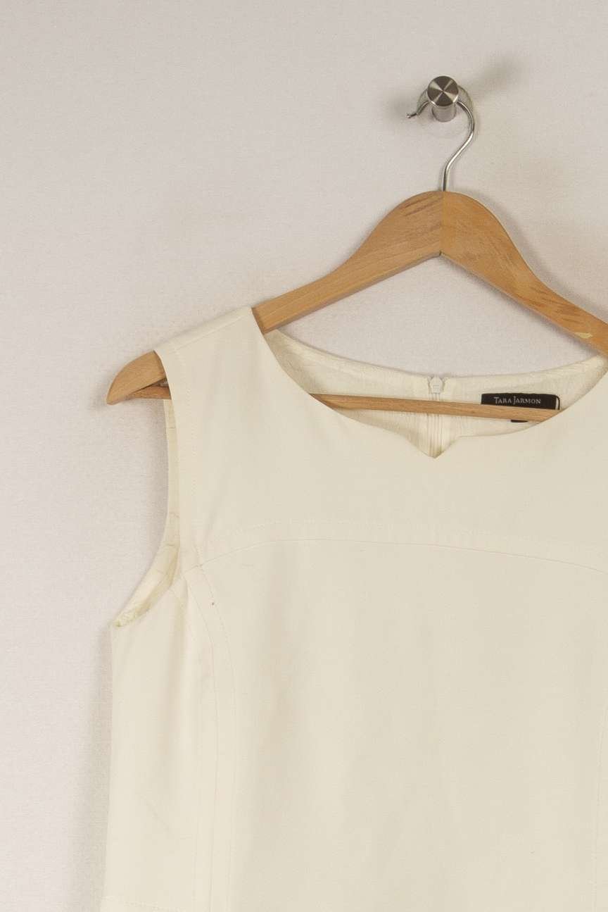 Midi dress TARA JARMON - Seconde Main White