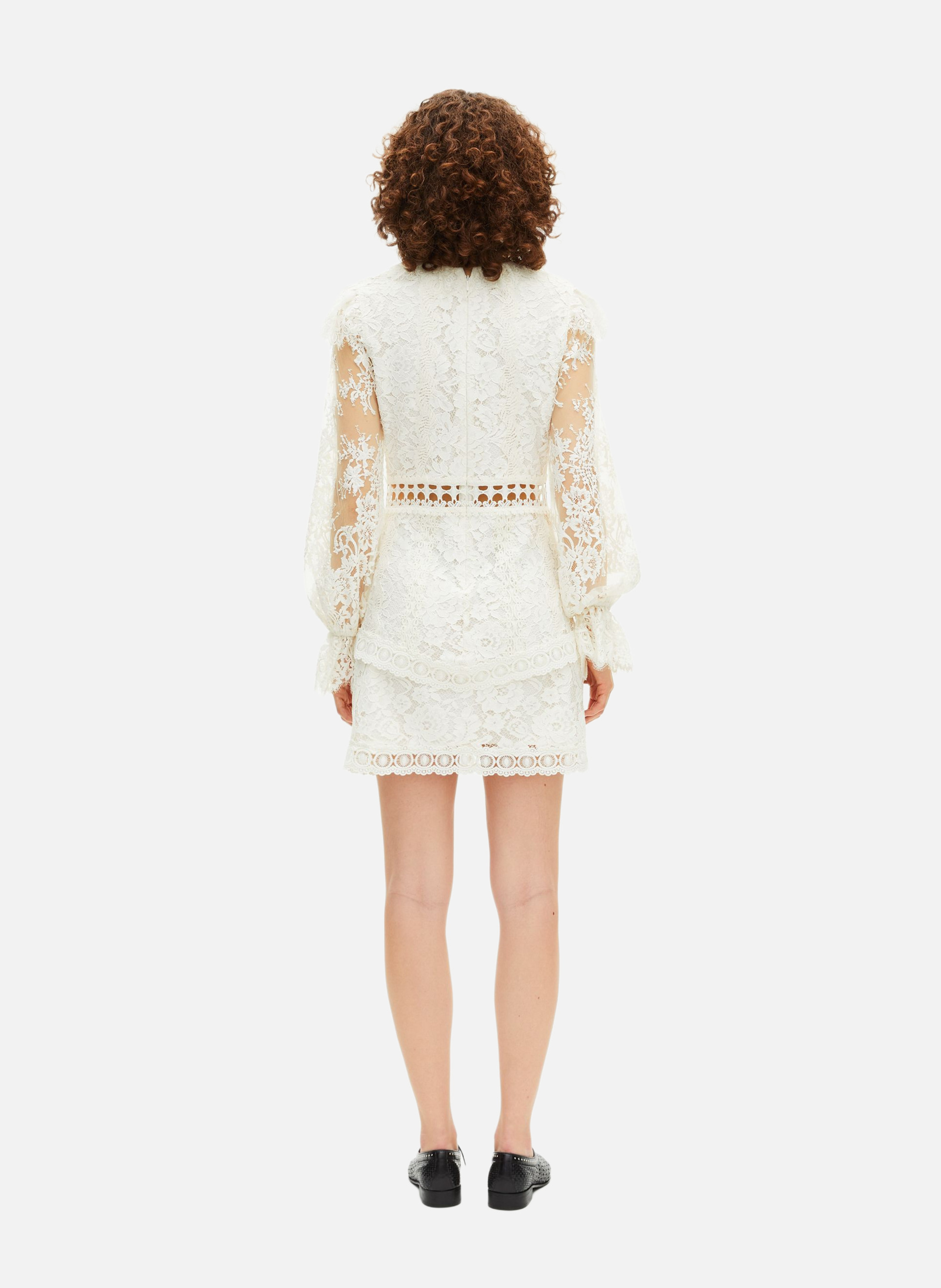 Lace dress THE KOOPLES Beige