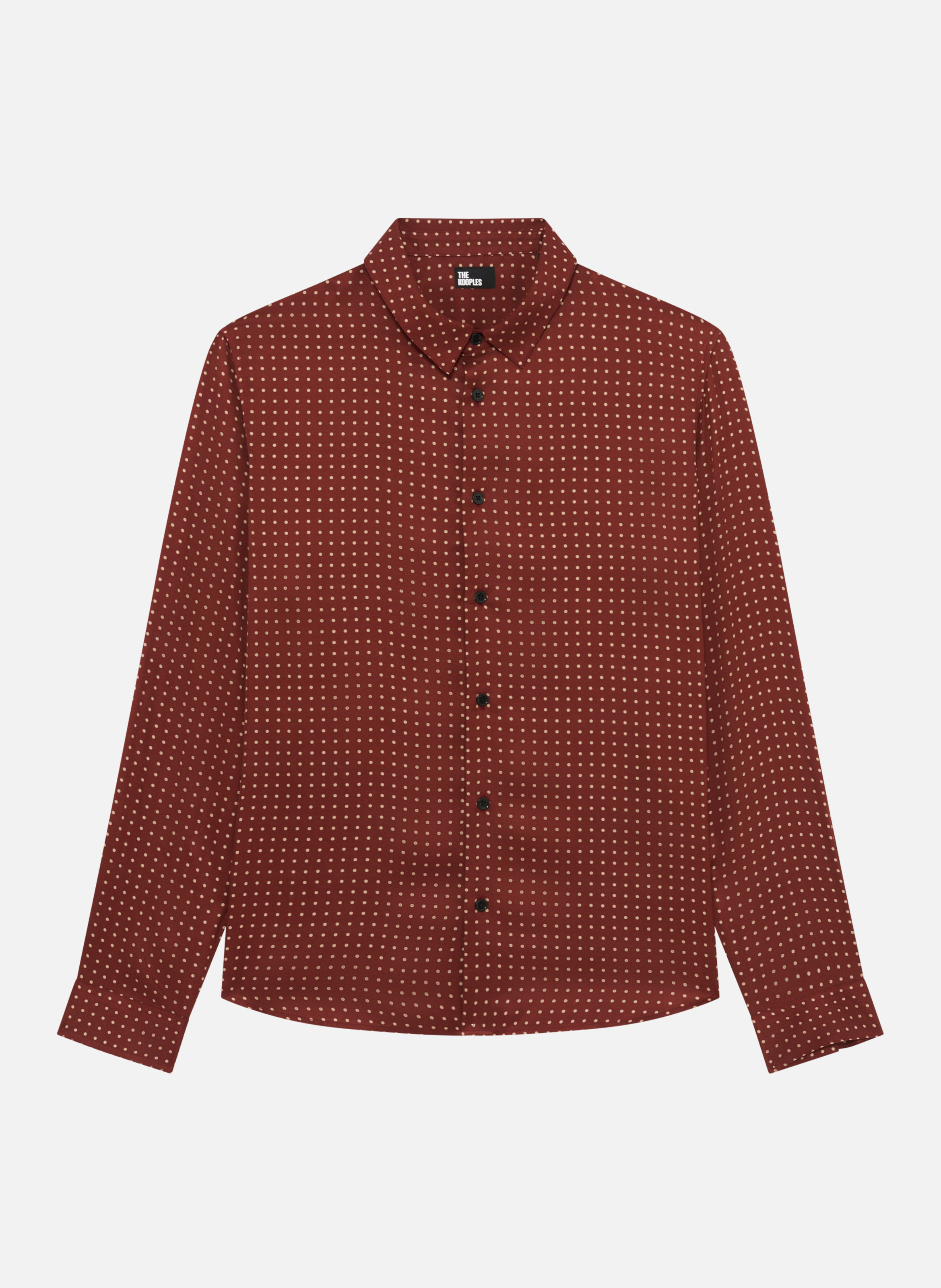 Polka dot shirt THE KOOPLES Red