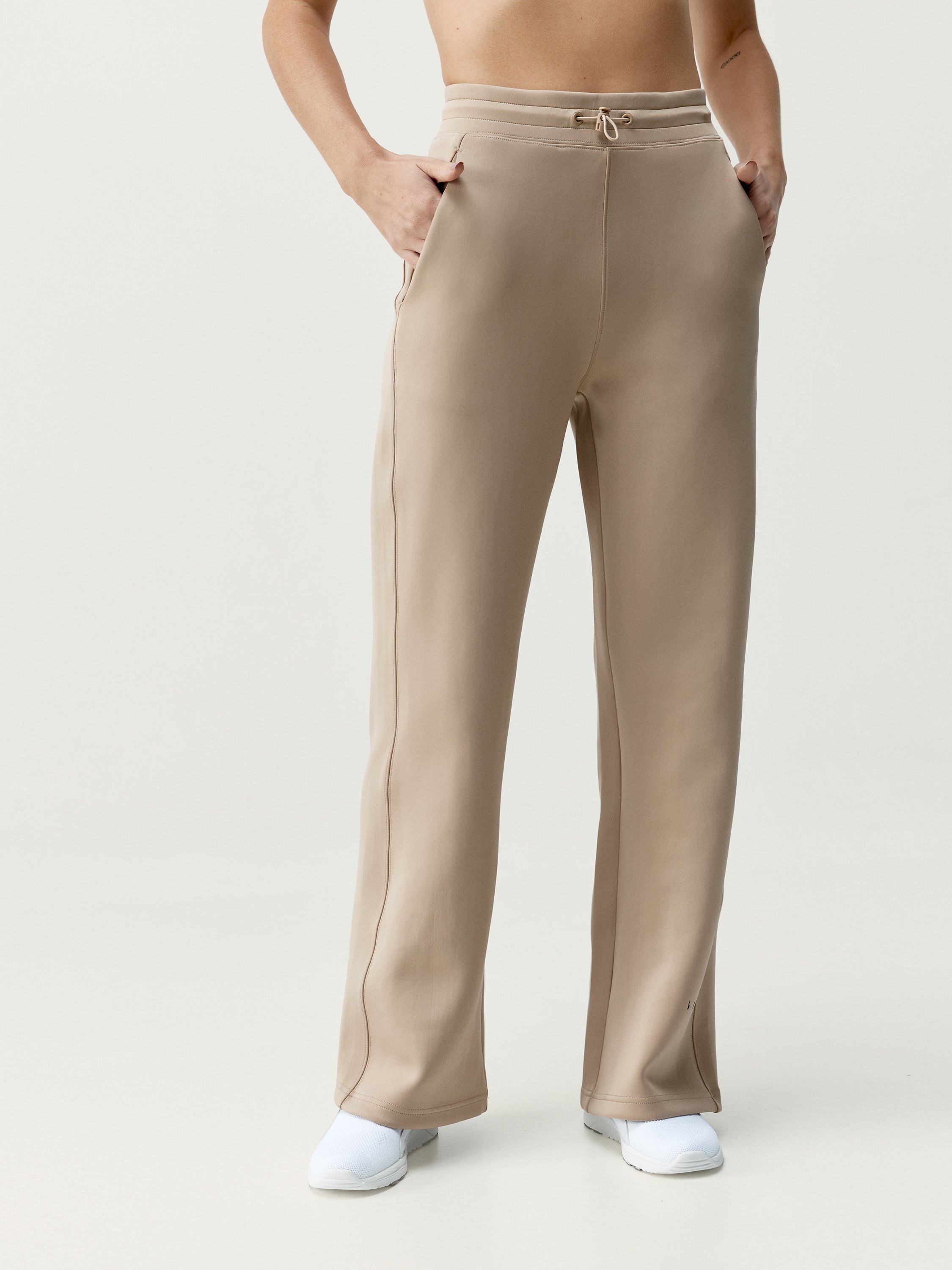 Comfortable sports pants BORN LIVING YOGA Beige