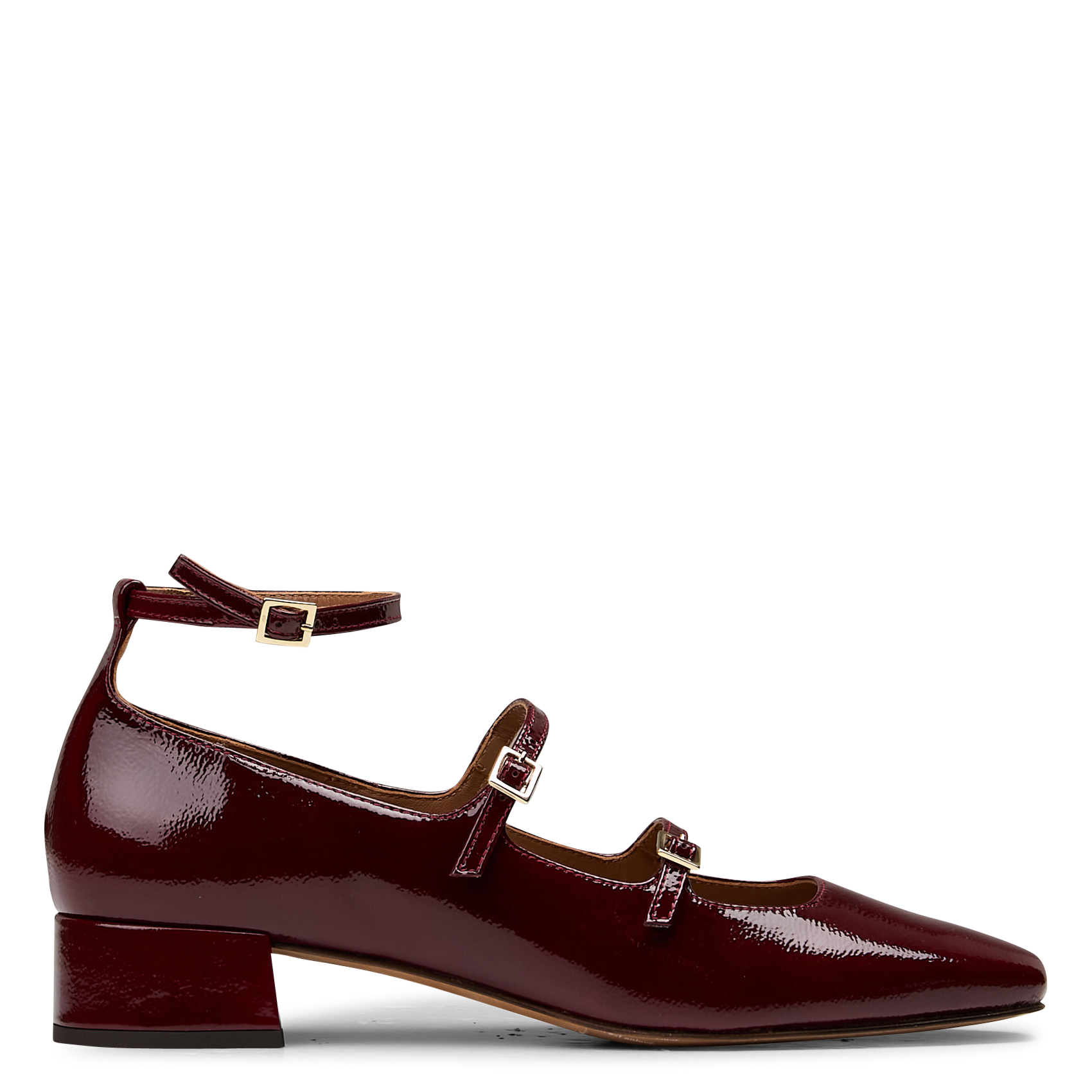 Babies en cuir vernis BOBBIES Marron