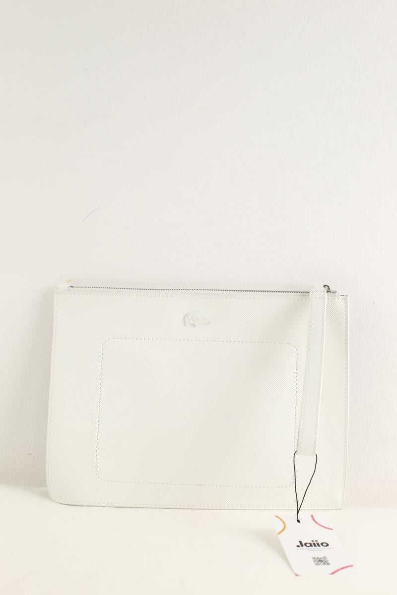 Clutch bag LACOSTE - SECONDE MAIN White