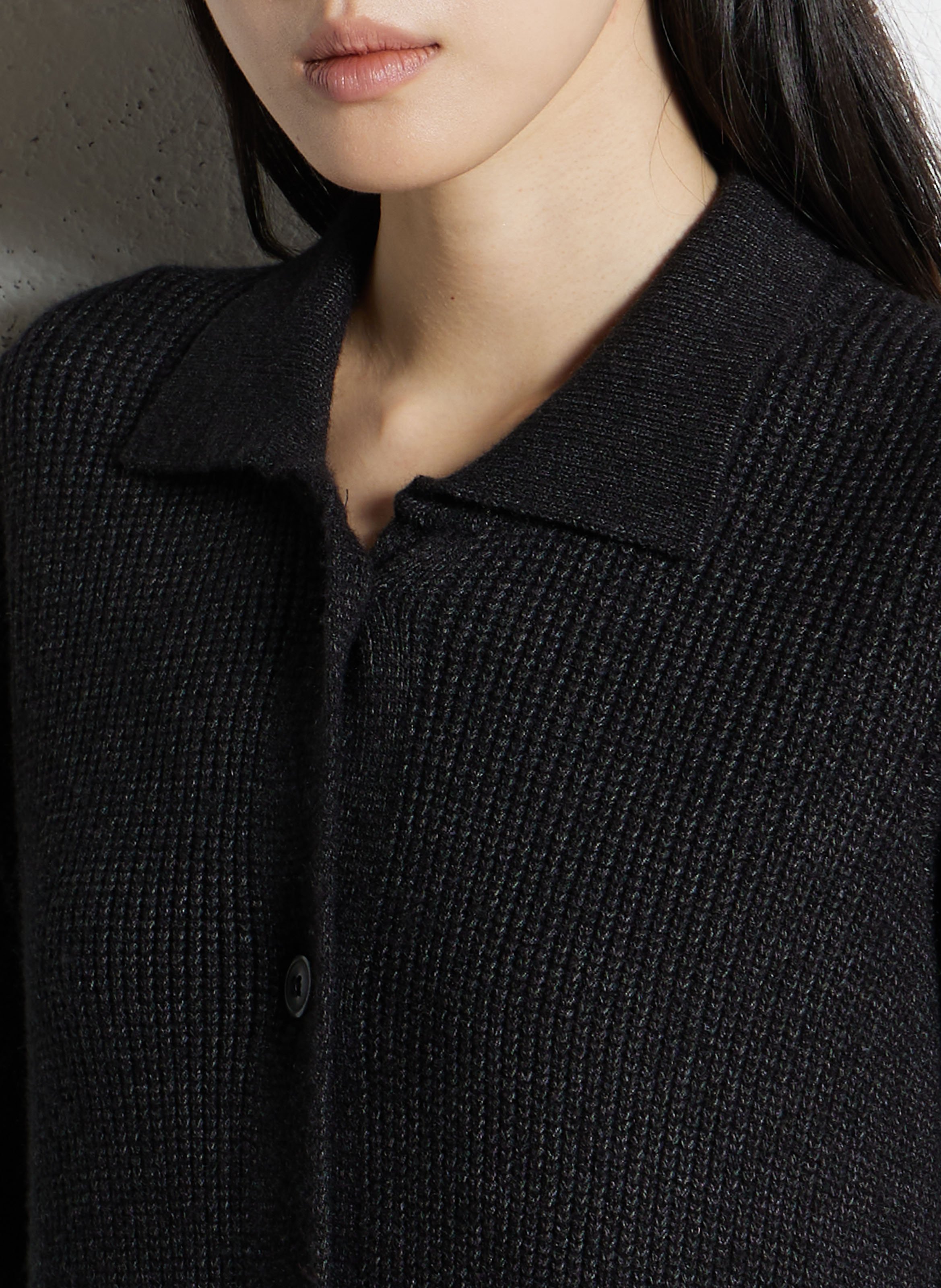 Vestito corto in maglia lavorata a maglia I CODE Grigio