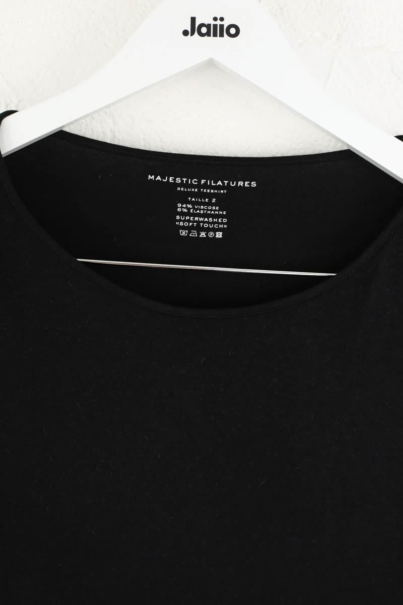 Dress MAJESTIC FILATURES - SECONDE MAIN Black