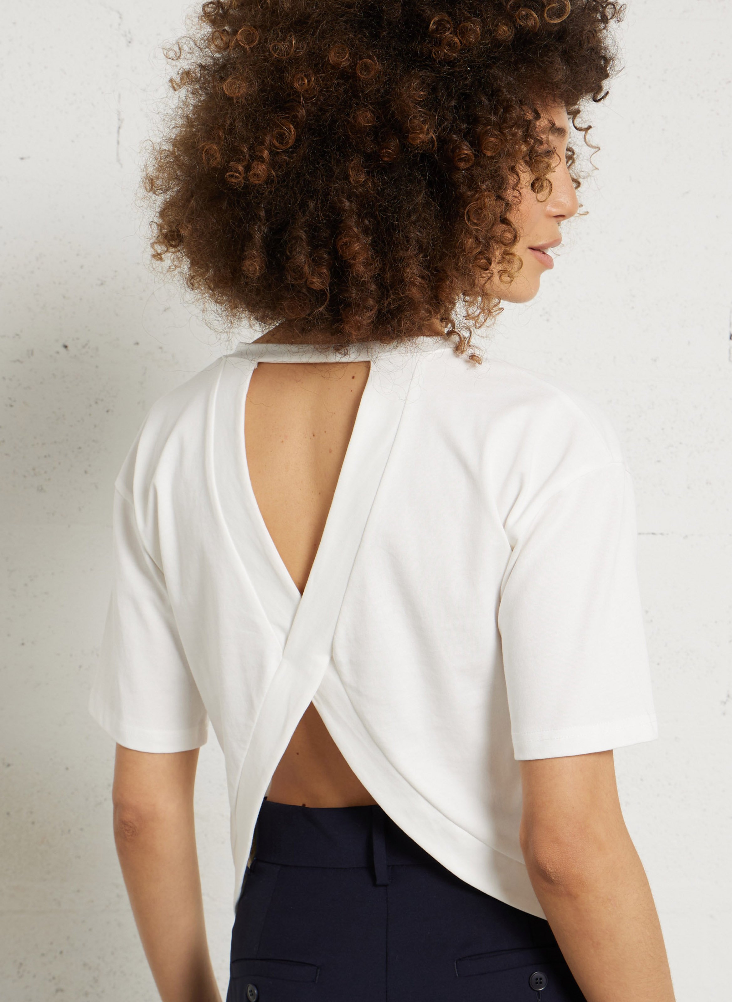 Organic cotton crop top SUNCOO