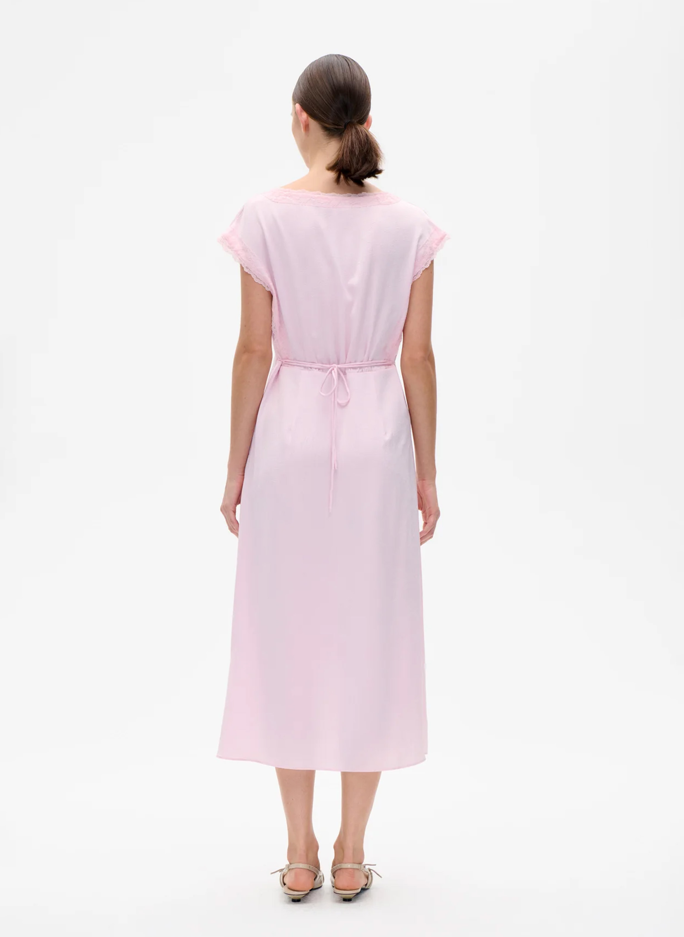 A-line midi dress BAUM UND PFERDGARTEN Pink