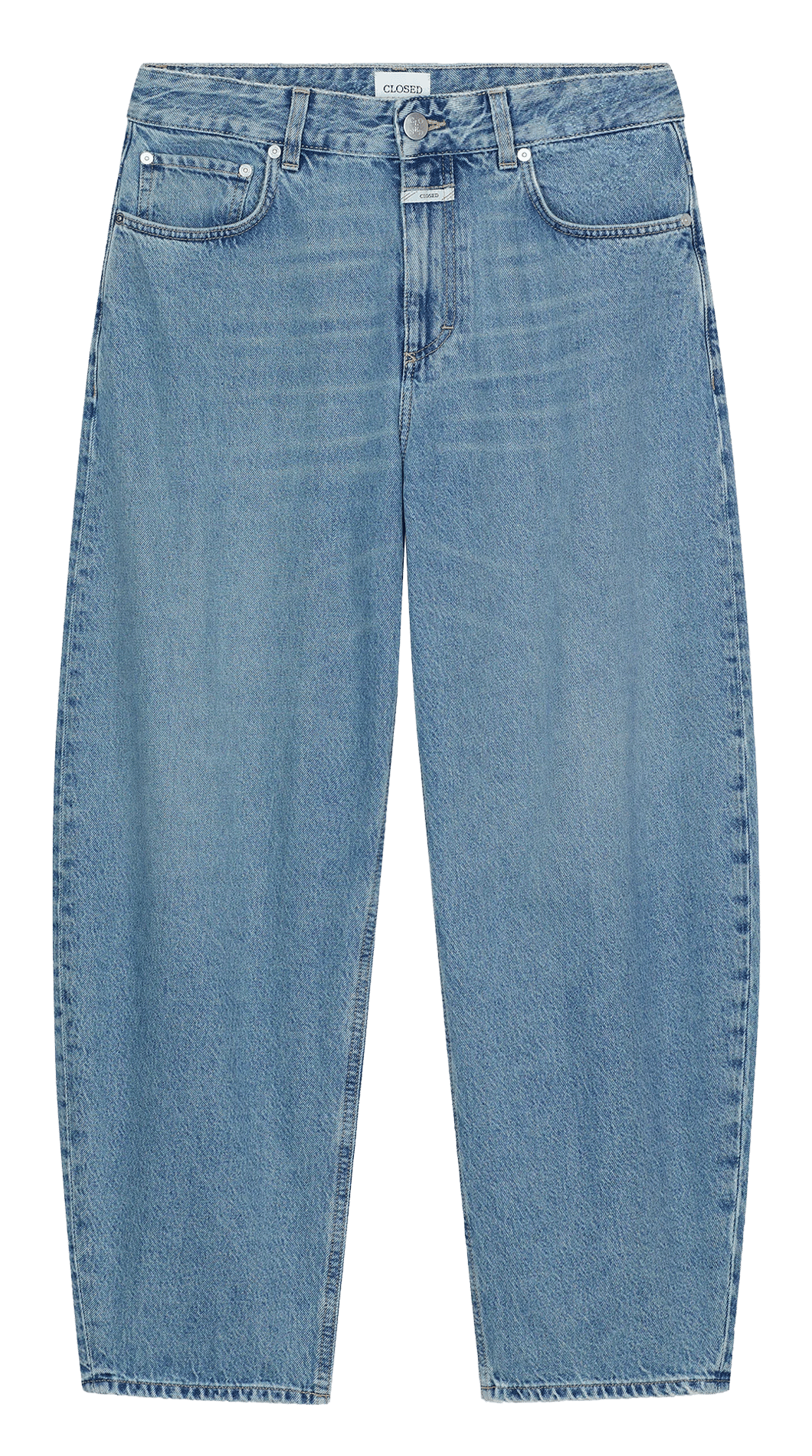 Balloon jeans in cotton and recycled cotton CLOSED Blue