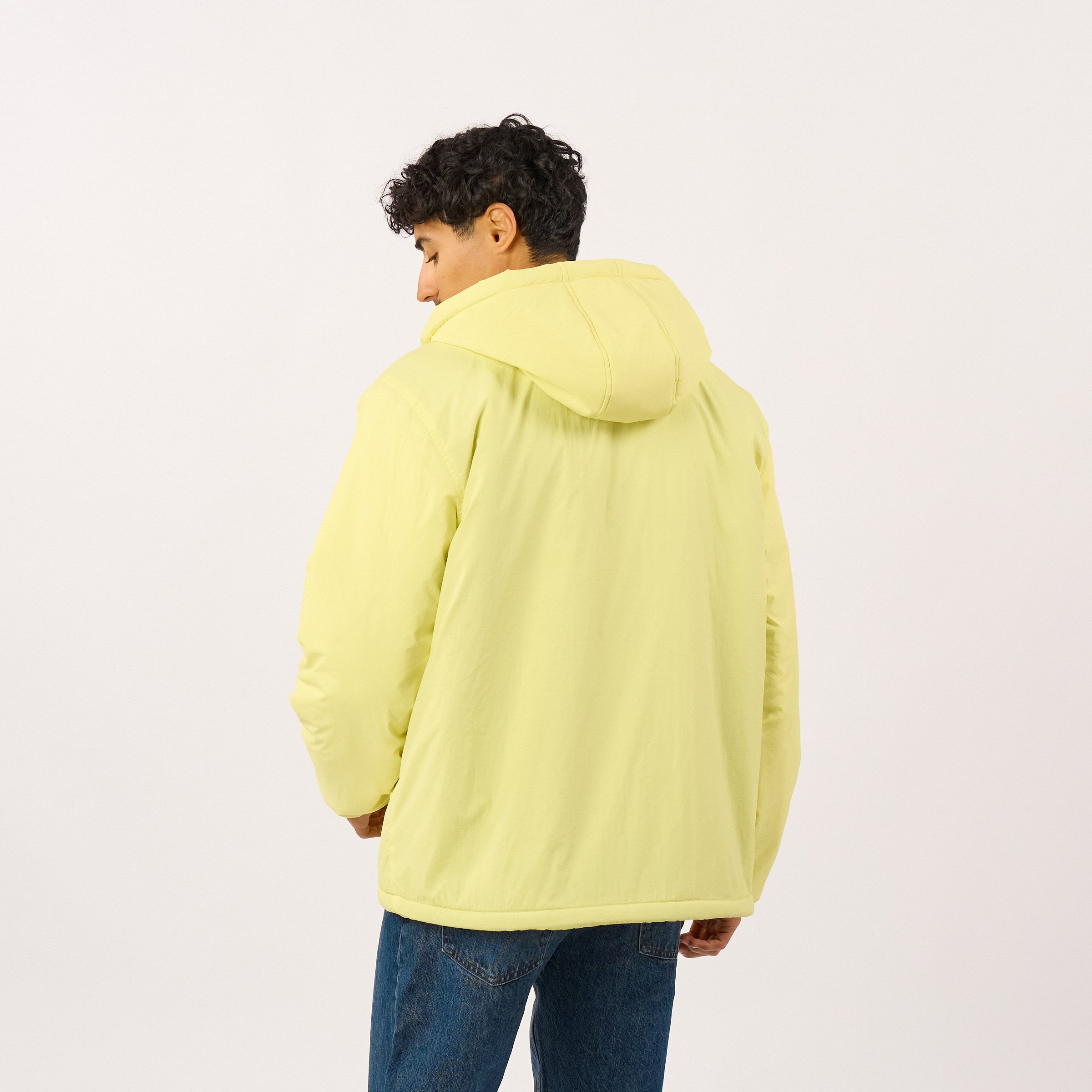 Unisex hooded parka BILLYBELT Yellow