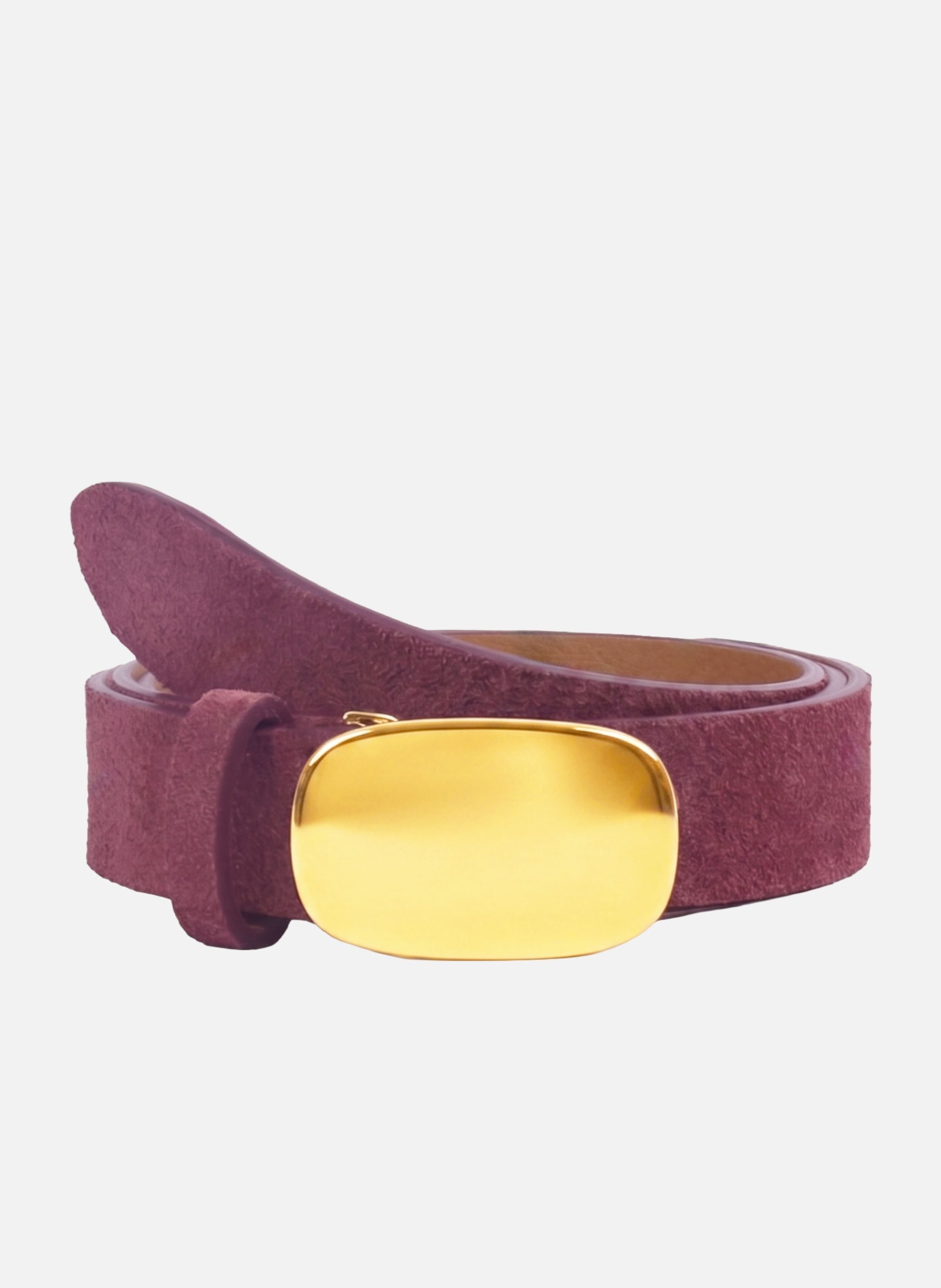 Gaia Suede Leather Belt JULES & JENN