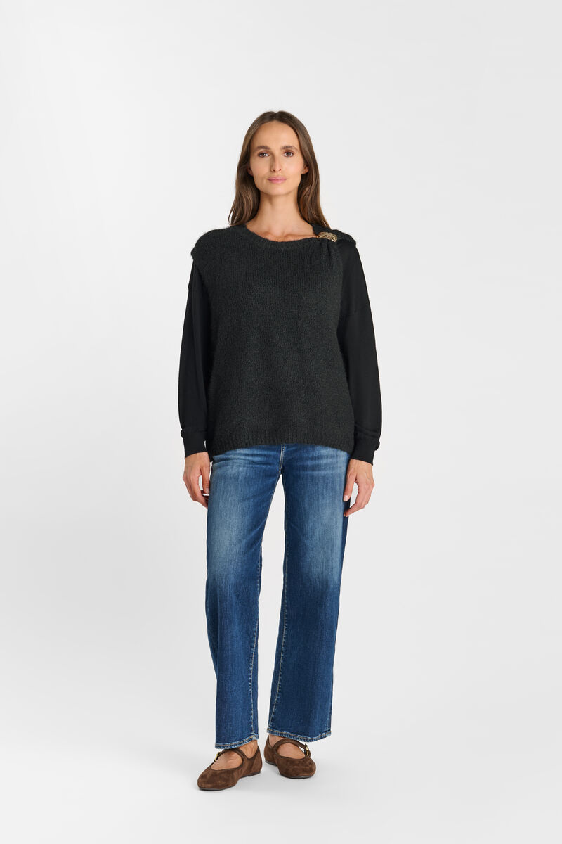 Sweater LE TEMPS DES CERISES Black