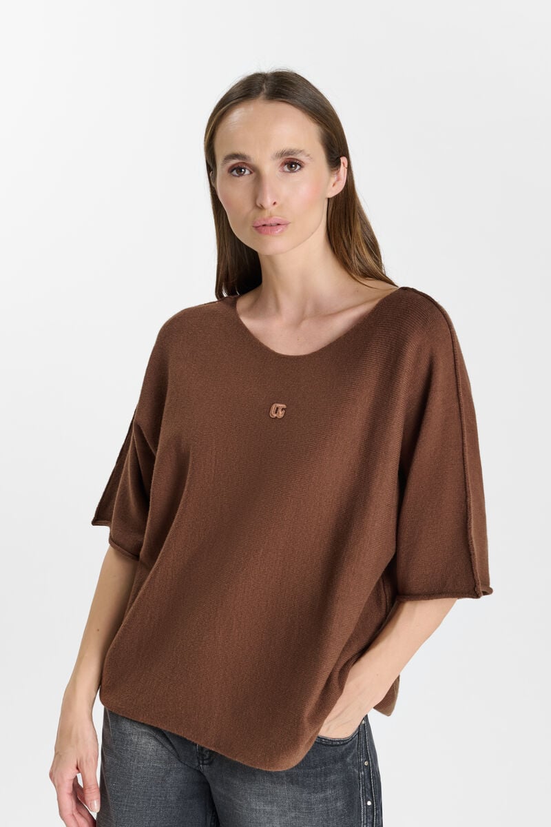 Dewa sweater LE TEMPS DES CERISES Brown