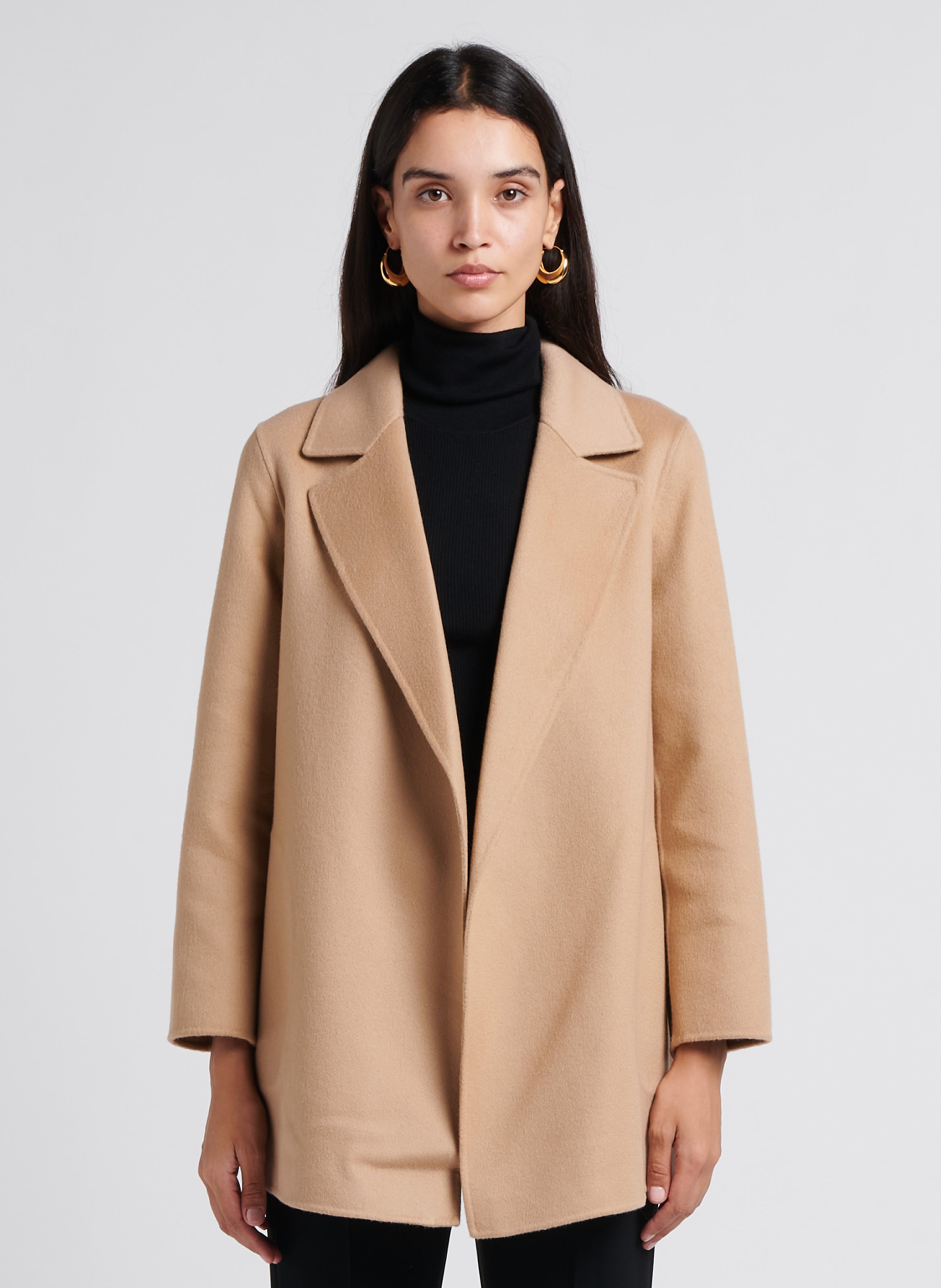 Theory wool cheap coat womens