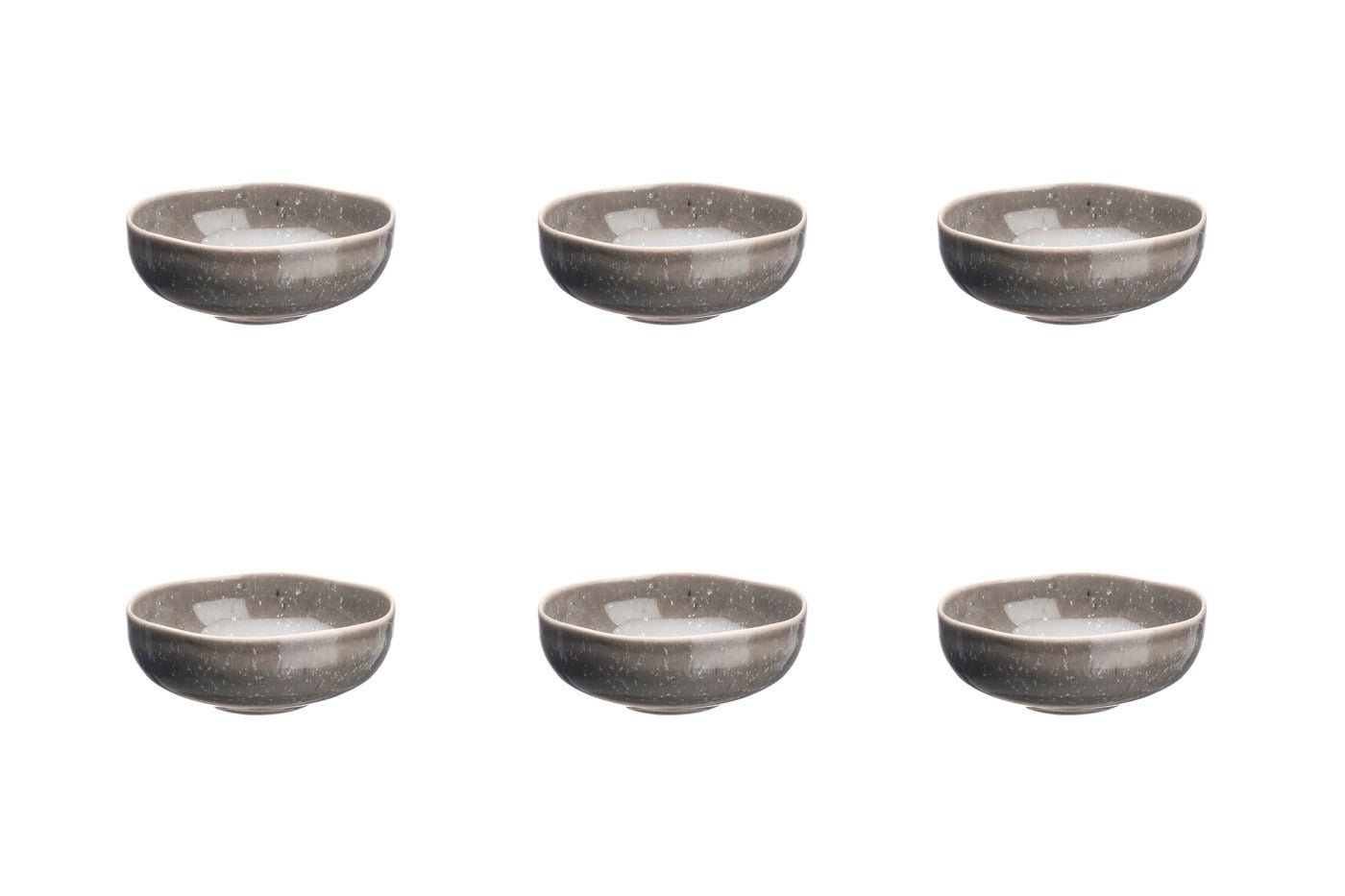 Stellar bowl ø11.5cm - 6 pieces - concrete gray BJORN Grey