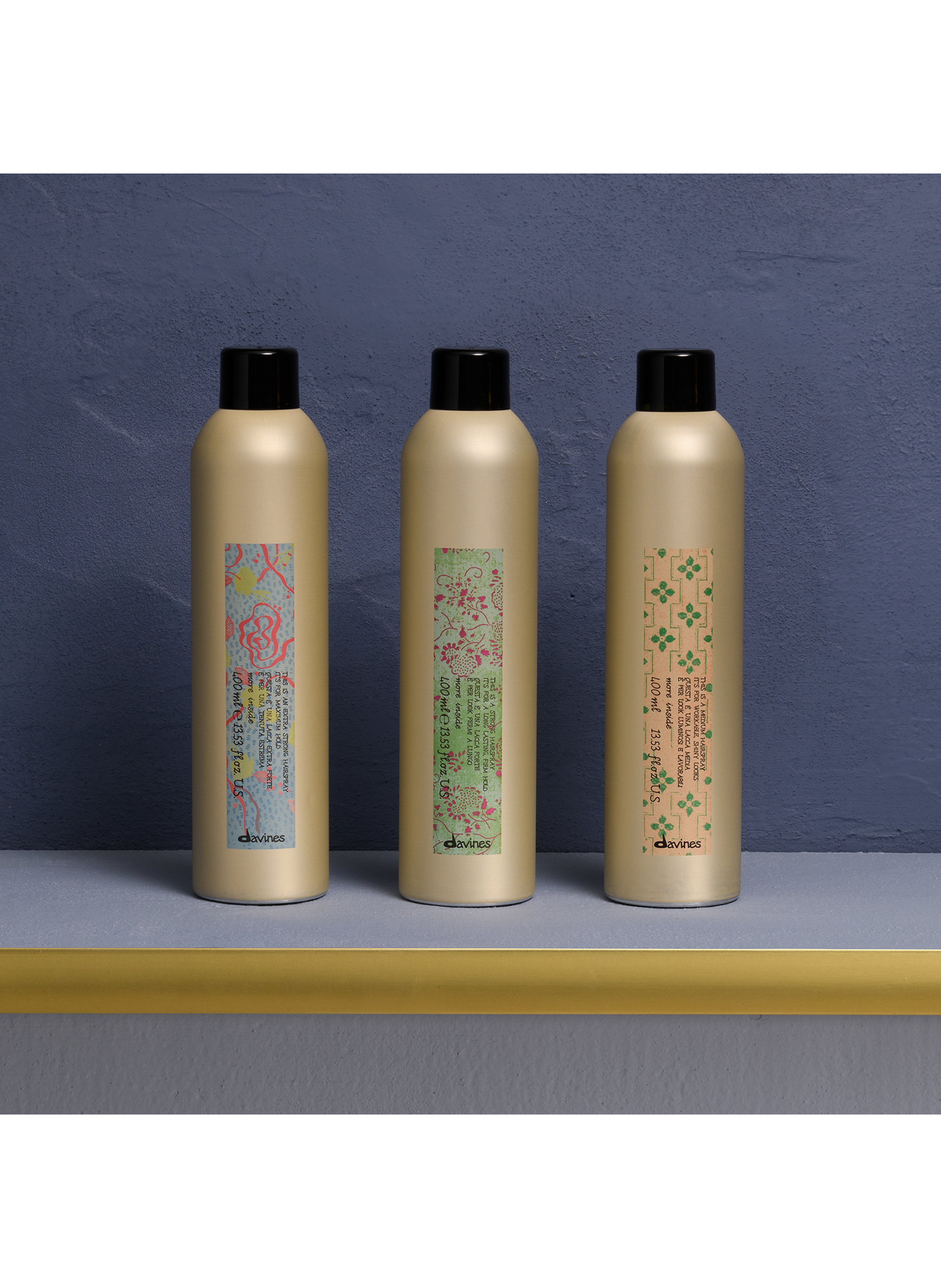 Strong hairspray DAVINES No color